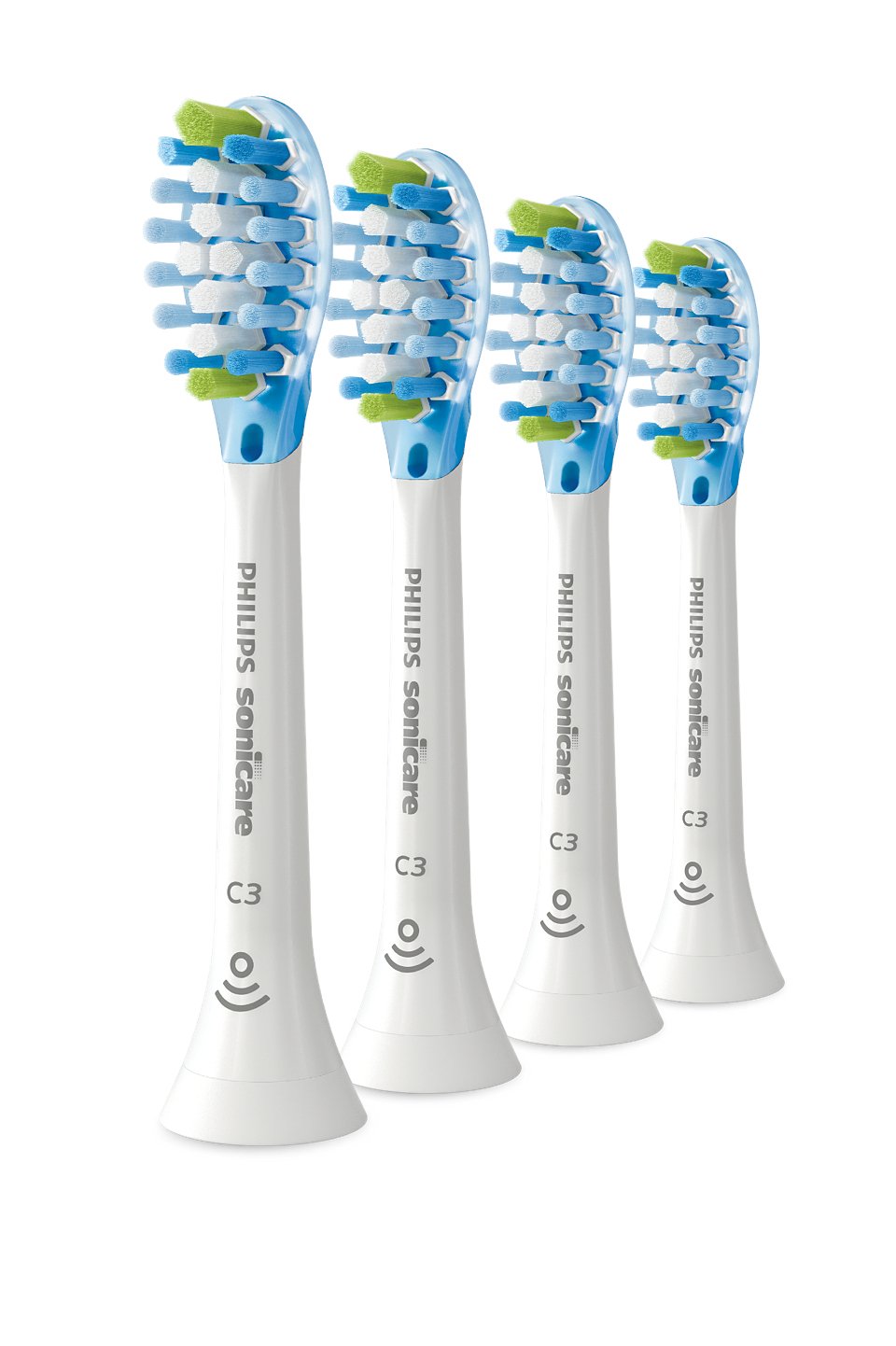 EAN 8720689035859 - Philips HX9044/87 cepillo de cabello 4 pieza(s) Blanco imagen 1