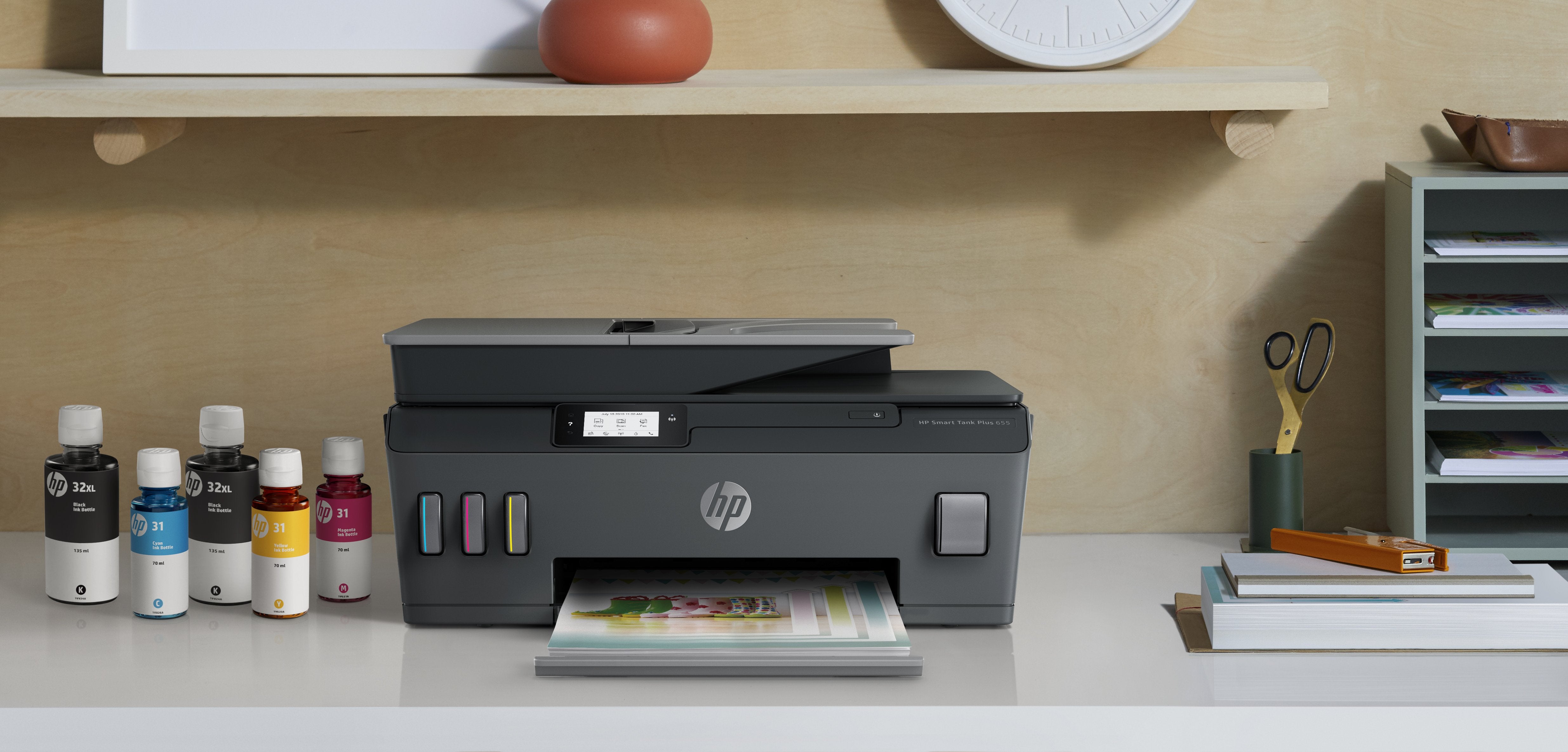 EAN 0192545948258 - HP Smart Tank Plus 655 Wireless All-in-One Inyección de tinta térmica A4 4800 x 1200 DPI 11 ppm Wifi imagen 3