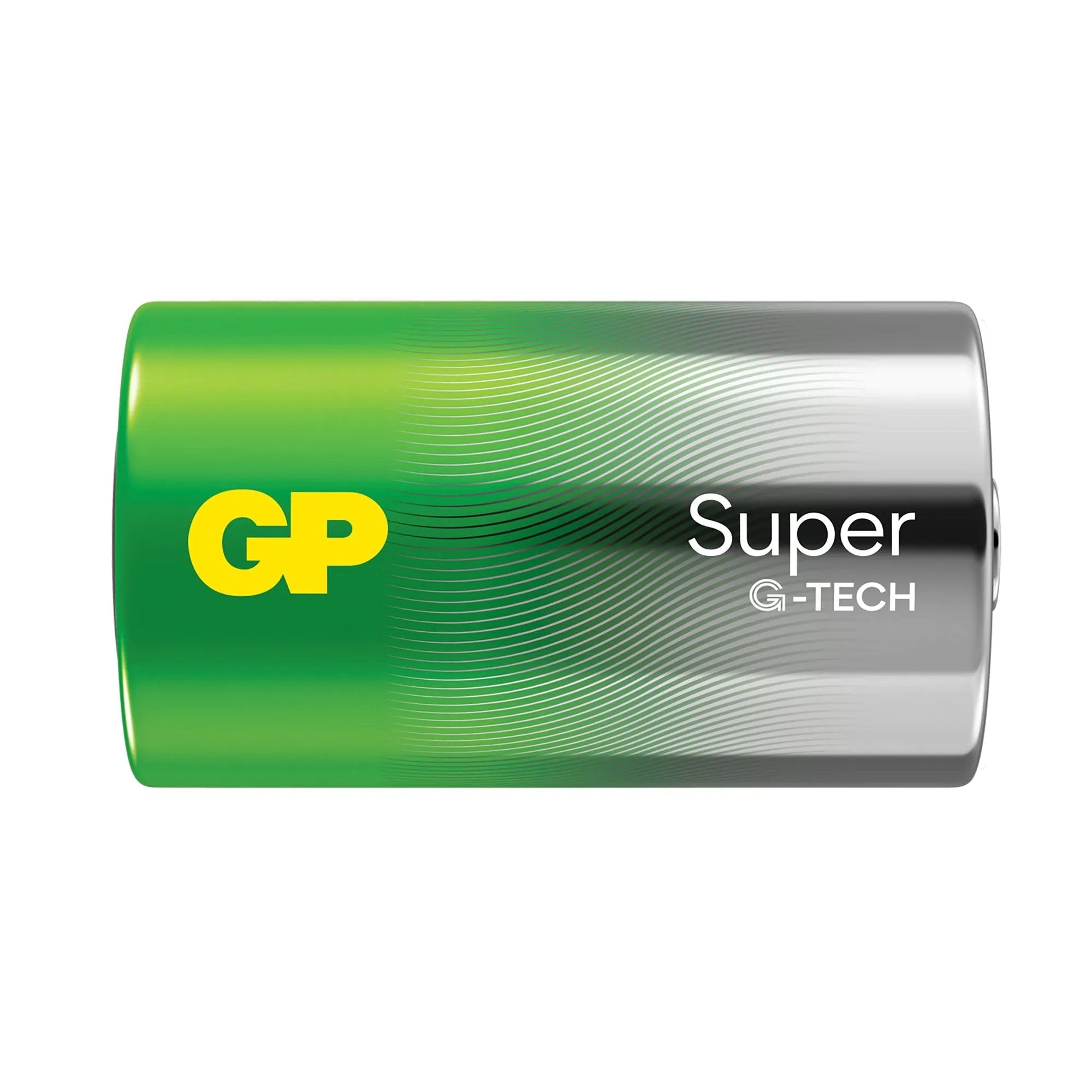 Pila Gp Super Alkaline Batterie D Mono 1,5v 2er Blister