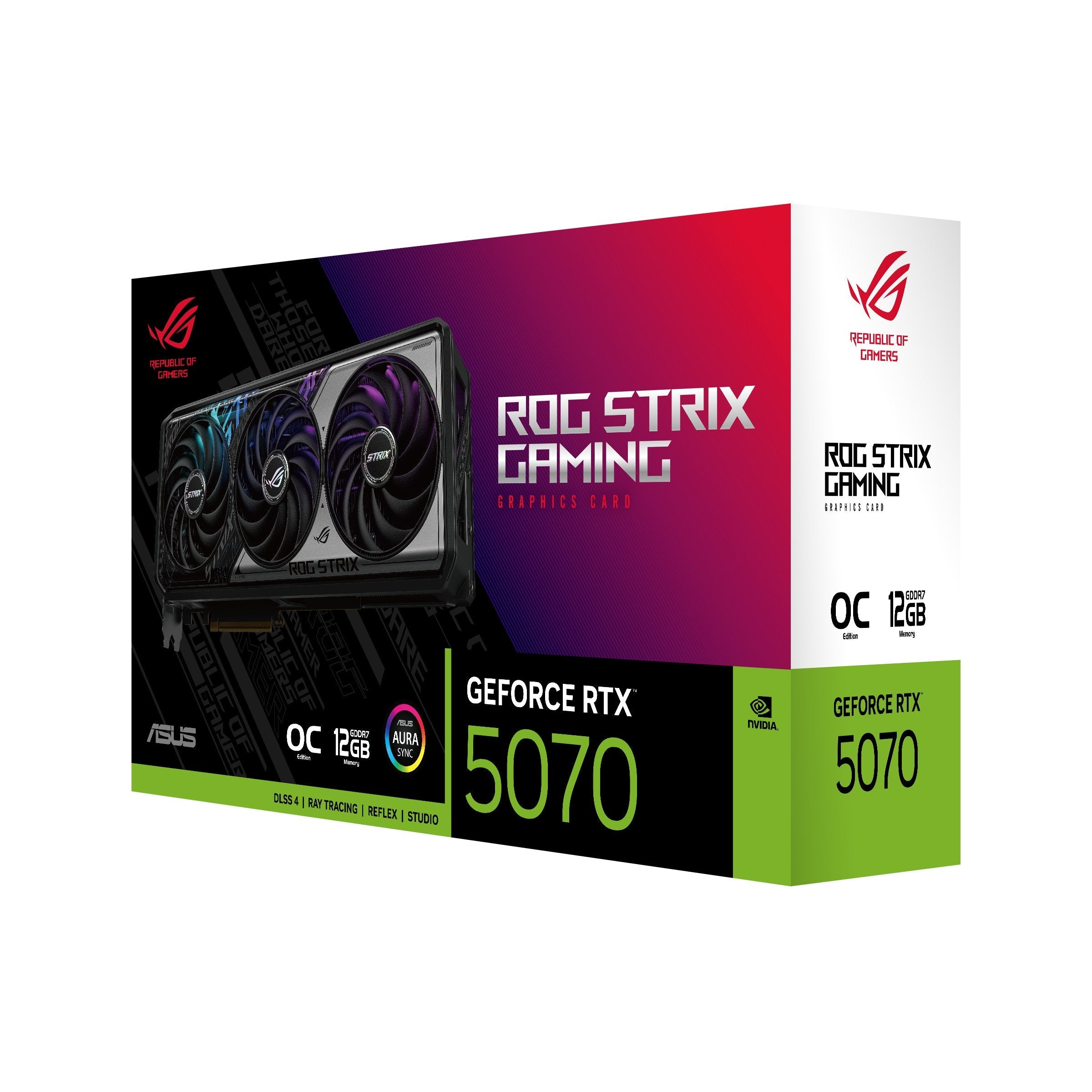 EAN 4711387922279 - ASUS ROG -STRIX-RTX5070-O12G-GAMING NVIDIA GeForce RTX 5070 12 GB GDDR7 imagen 10