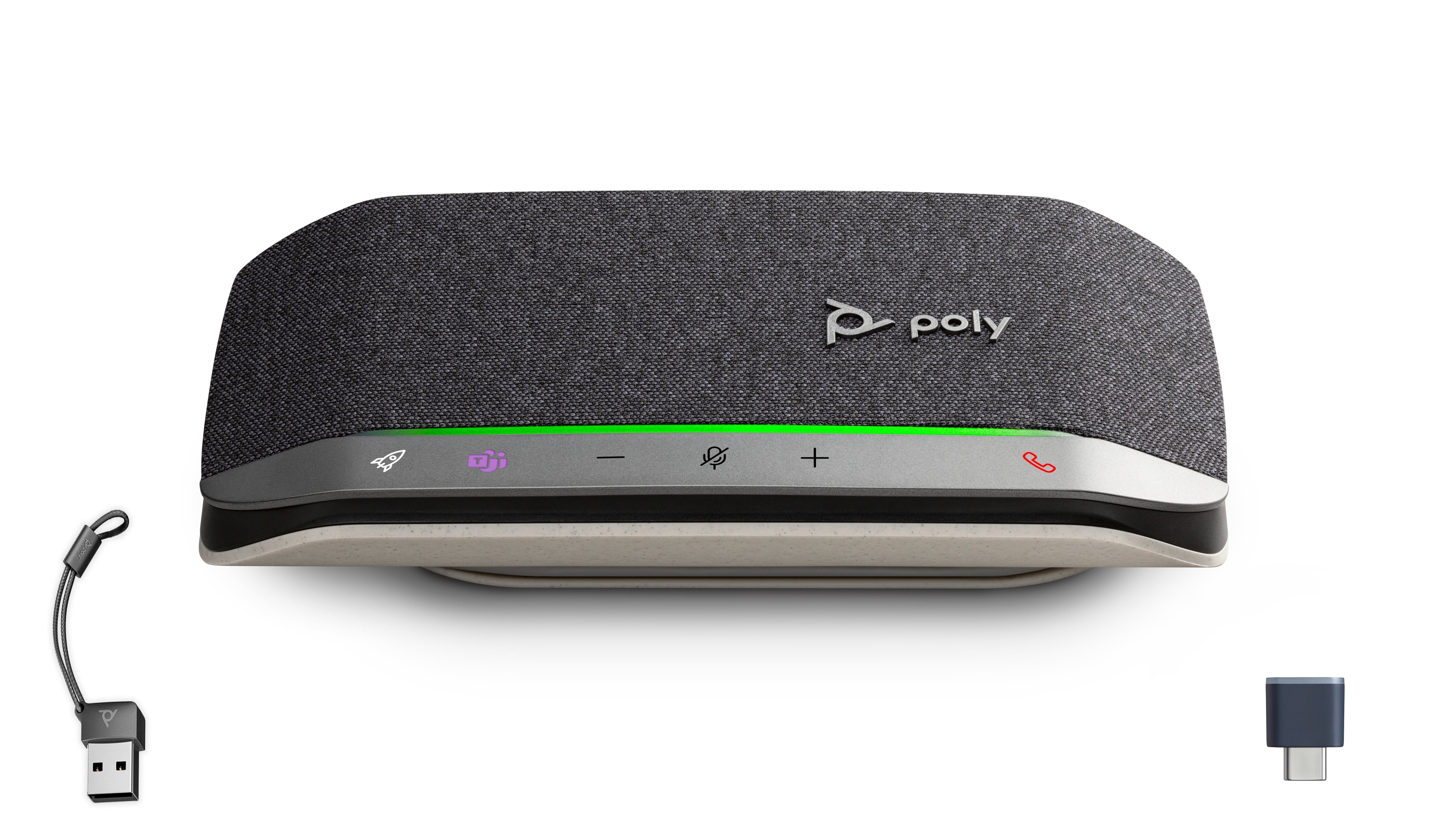EAN 0198990677187 - HP Poly Sync 20+M Speakerphone USB-C/A Adapter altavoz PC Negro imagen 1