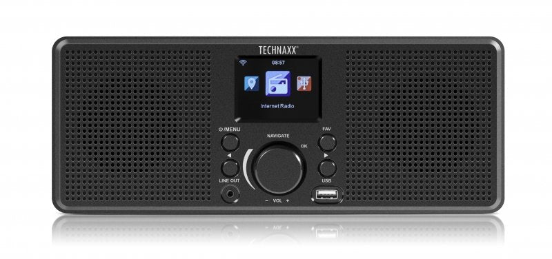 EAN 4260358124698 - Technaxx TX-153 radio Internet Digital Negro imagen 1