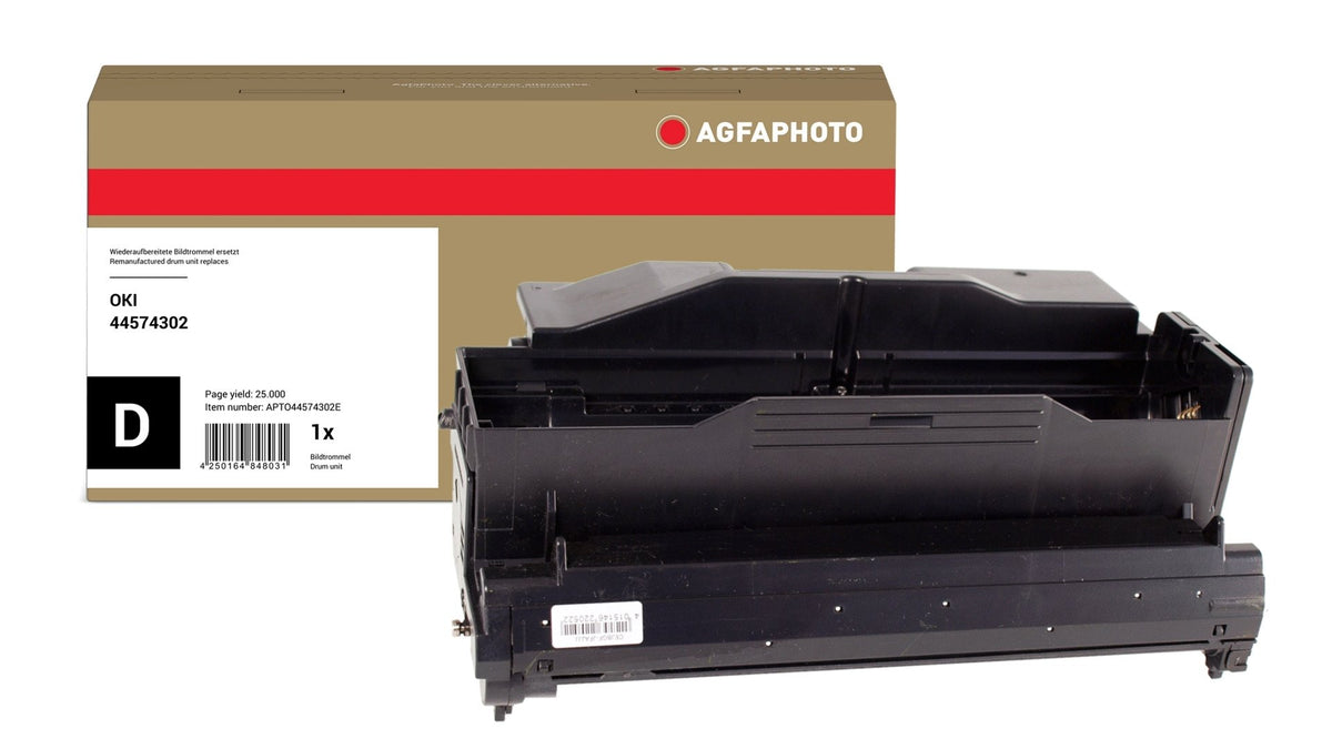 EAN 4250164848031 - AgfaPhoto APTO44574302E cartucho de tóner 1 pieza(s) Compatible Negro imagen 1