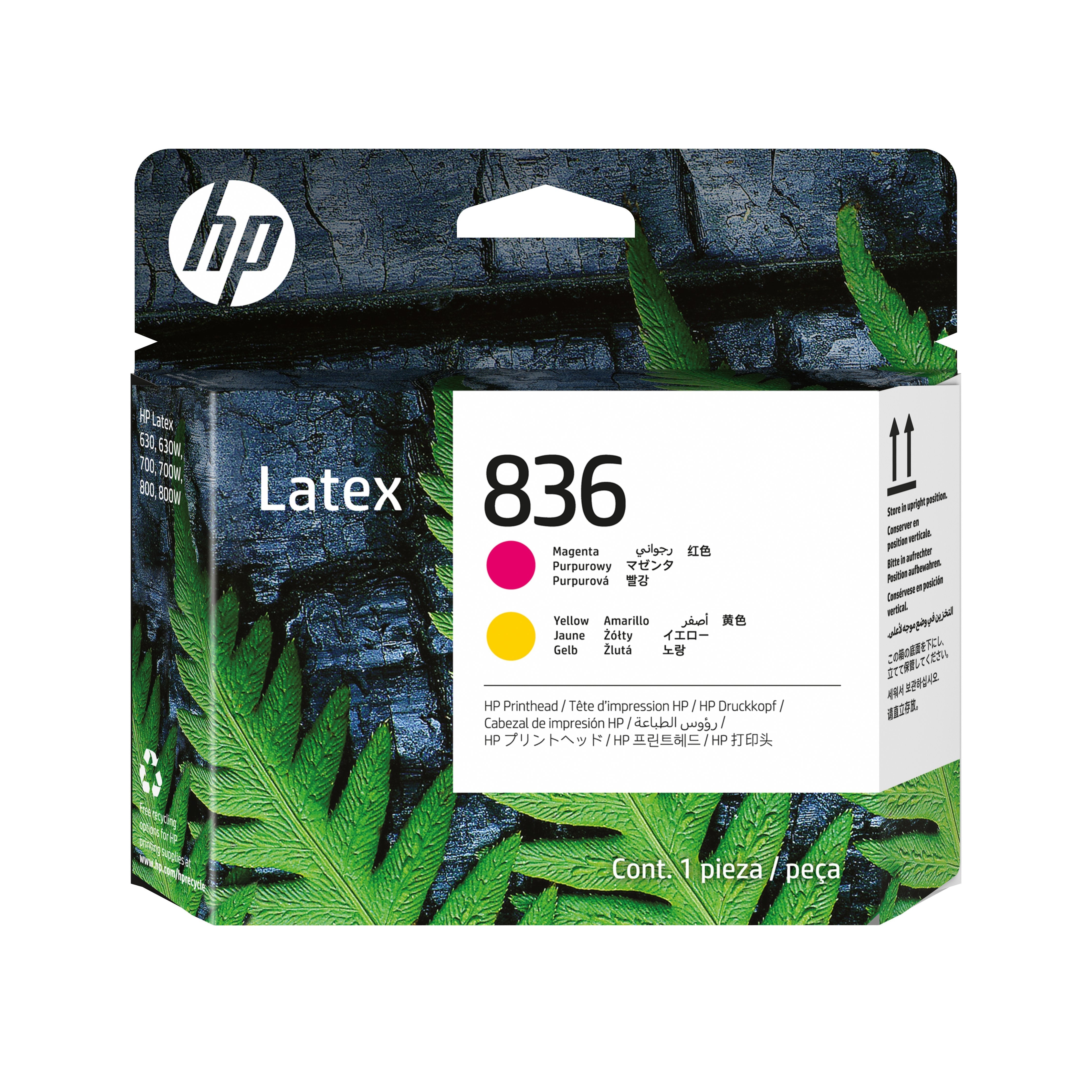 EAN 193905789863 - HP 836 Magenta/Yellow Latex Printhead cabeza de impresora Inyección de tinta térmica imagen 1