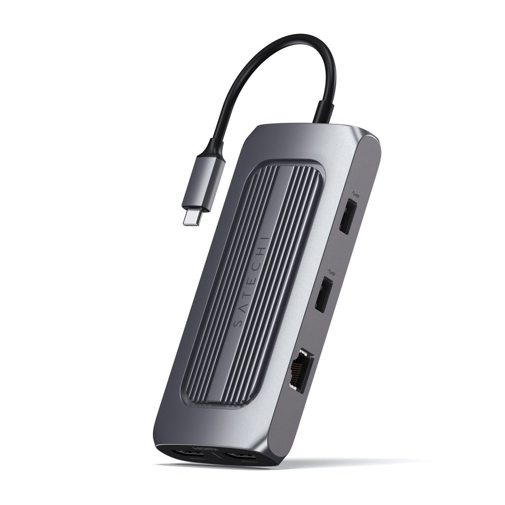 EAN 0810086360130 - Satechi ST-UCMXAM base para portátil y replicador de puertos USB 3.2 Gen 1 (3.1 Gen 1) Type-C Gris imagen 1
