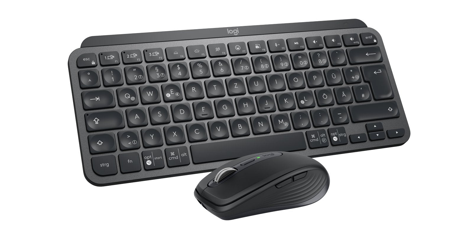 EAN 5099206103962 - Logitech 920-011054 teclado Ratón incluido Oficina Bluetooth QWERTZ Alemán Grafito imagen 3