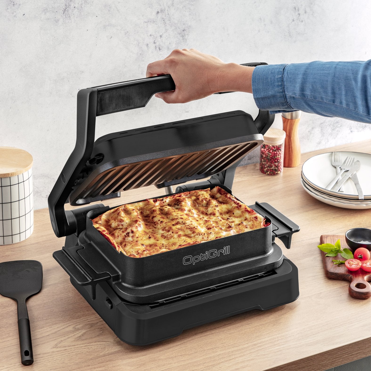 EAN 4210101545003 - Tefal OptiGrill 4in1 GC7748 parrilla eléctrica de contacto imagen 13