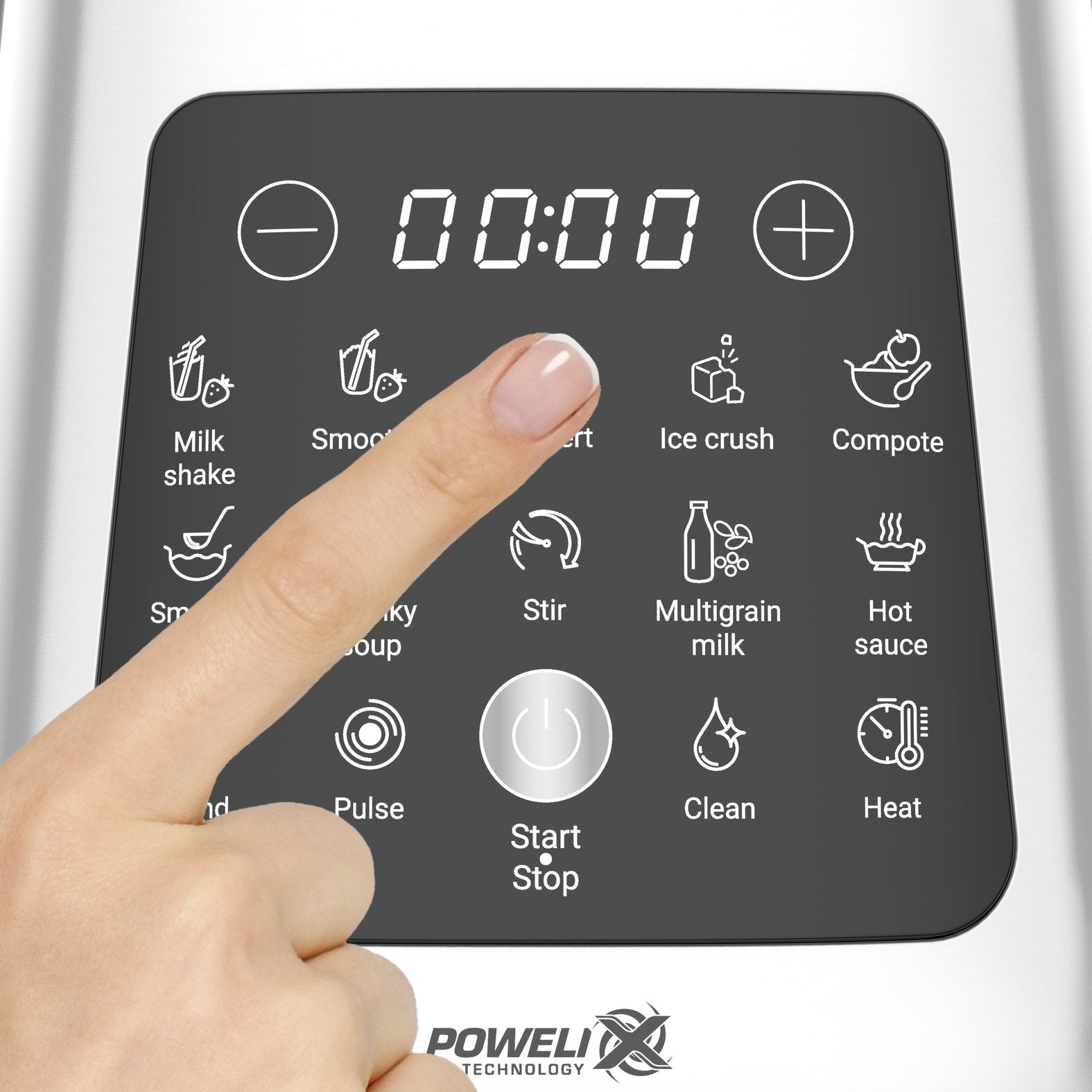 Batidora Tefal Bl83sd30, 1,75 L, Bote De Cristal, Plata