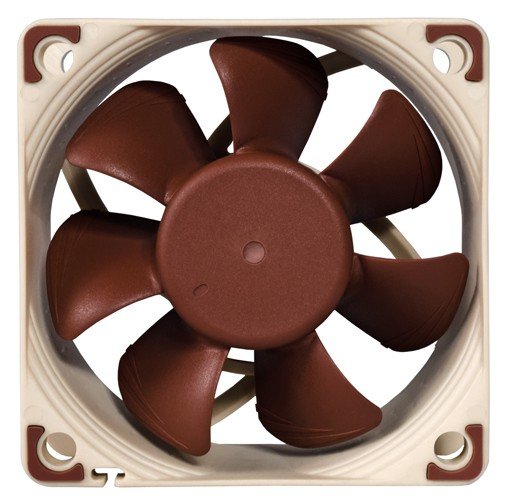 EAN 4716123314707 - Noctua NF-A6X25 FLX sistema de refrigeración para ordenador Carcasa del ordenador Ventilador 6 cm Marrón imagen 3