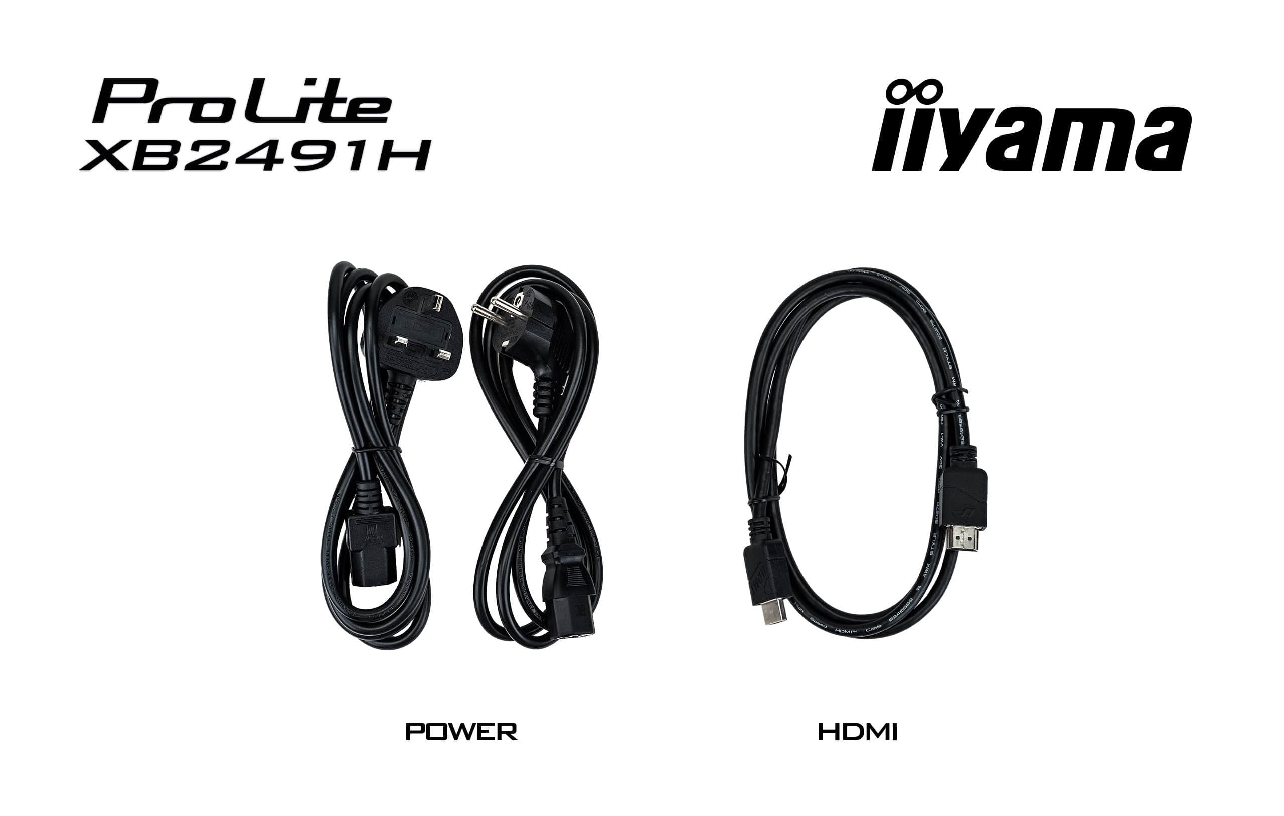Monitor Iiyama 23,8" Xb2491h-B1 16:9 Hdmi+Dp Ips