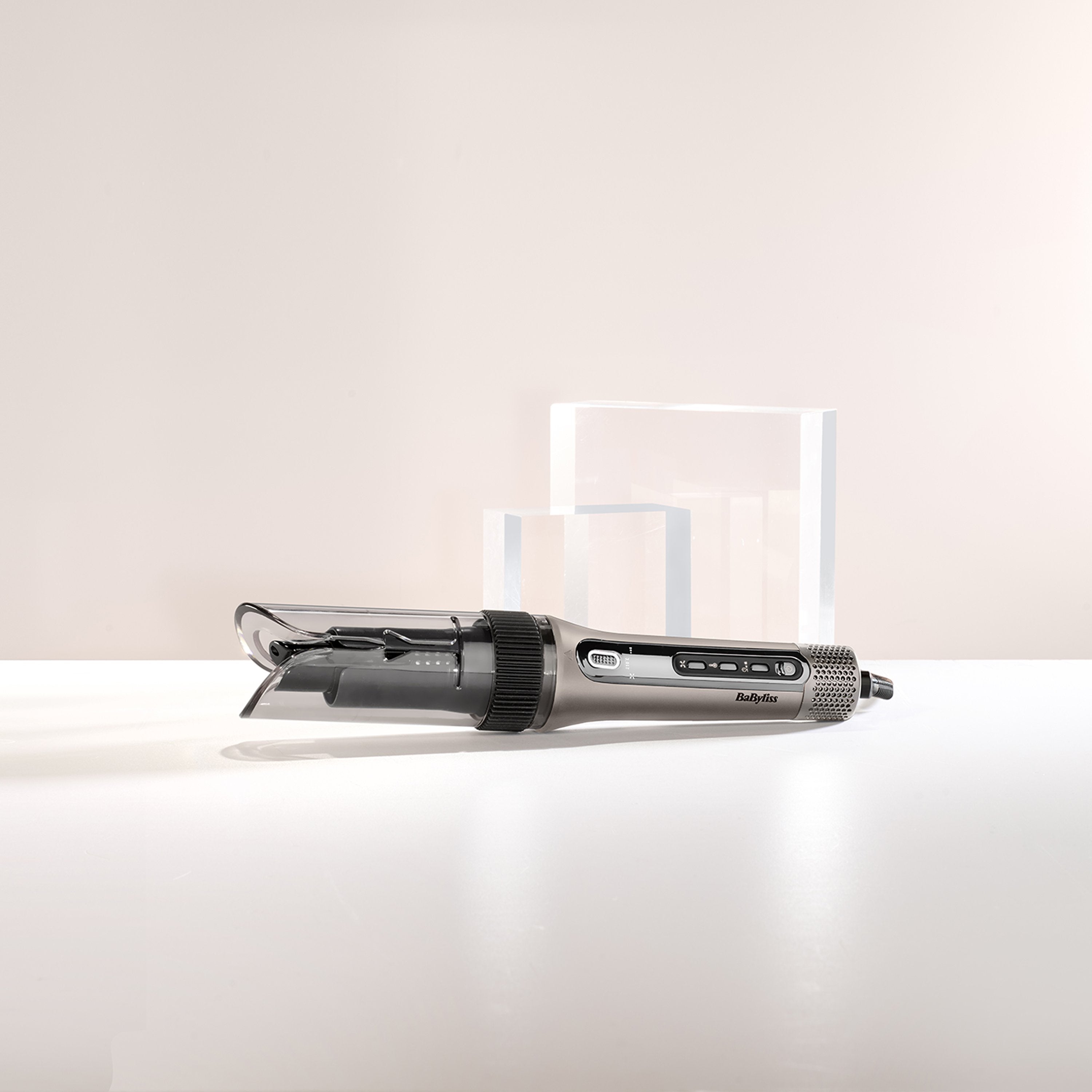 Rizador De Pelo Babyliss Style Secret Air C6688e, Gris Negro