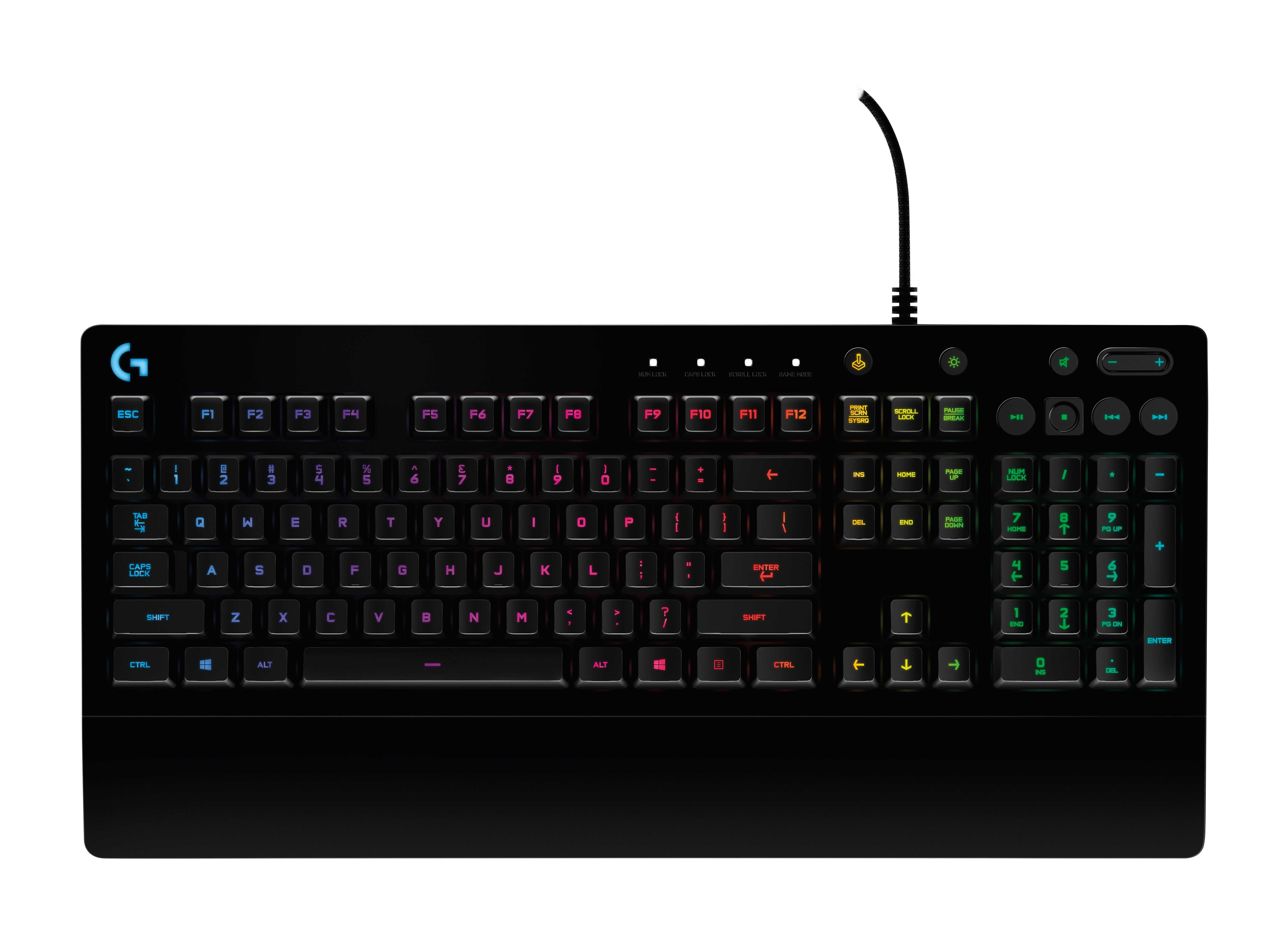 EAN 5099206065918 - Logitech G 920-008087 teclado Juego USB QWERTZ Alemán Negro imagen 1