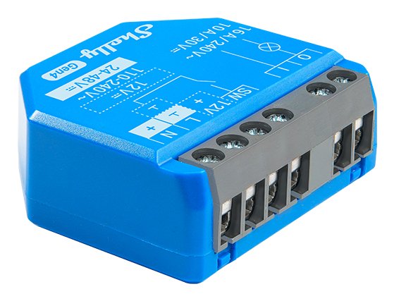 Shelly 1 Gen4, Relay Blue Shelly_1_gen4
