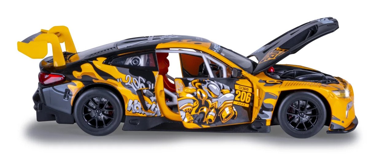 Jamara Bmw M4 Gt3 1:24 Amarillo 3+