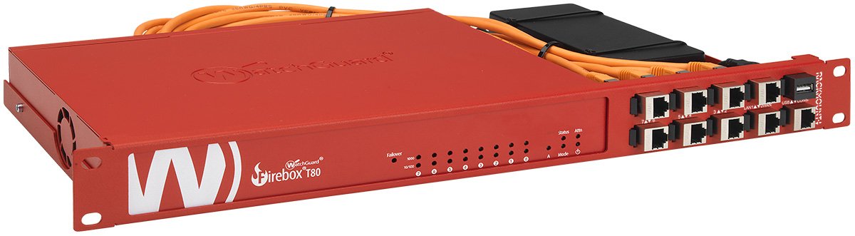Rackmount.It, Rack Mount Kit For Watchguard Firebox T80/T85, Shielded/Indumrialized, Ftp(Geschirmte) Kupplung
