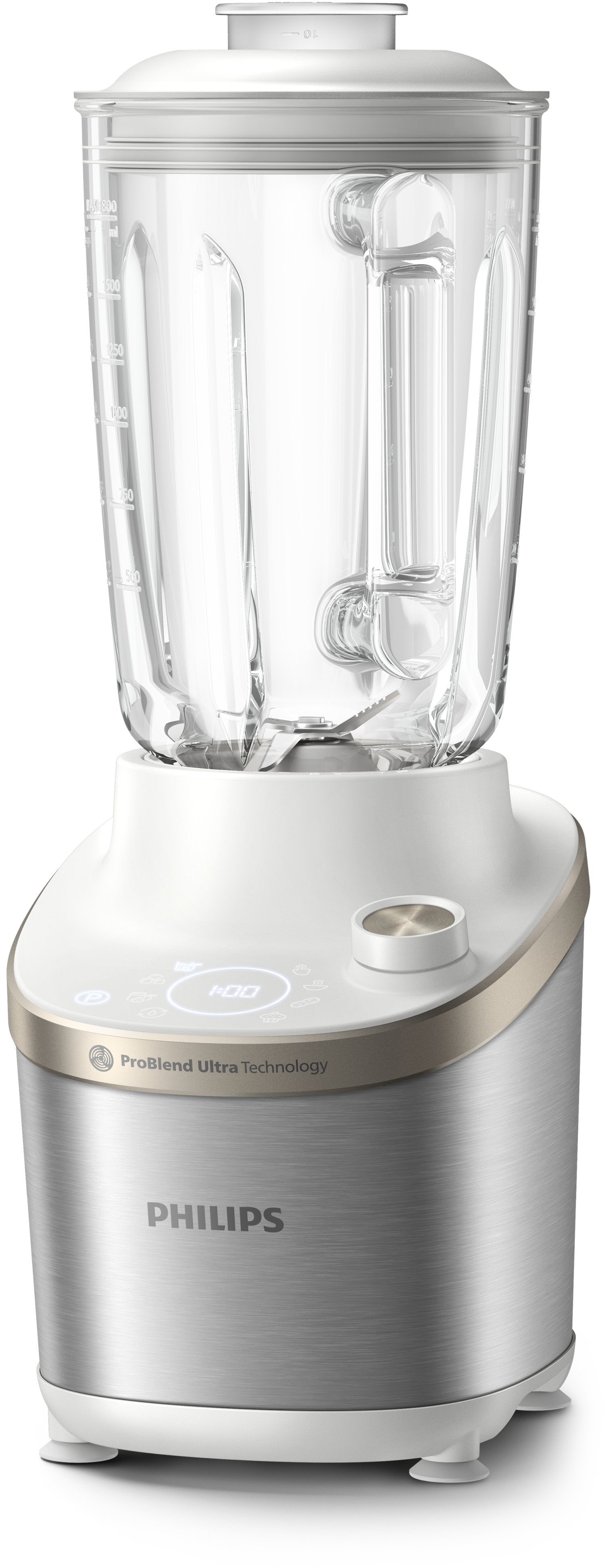 EAN 8720389013560 - Philips 7000 series HR3760/01 licuadora 2 L Batidora de vaso 1500 W Acero inoxidable, Blanco imagen 1