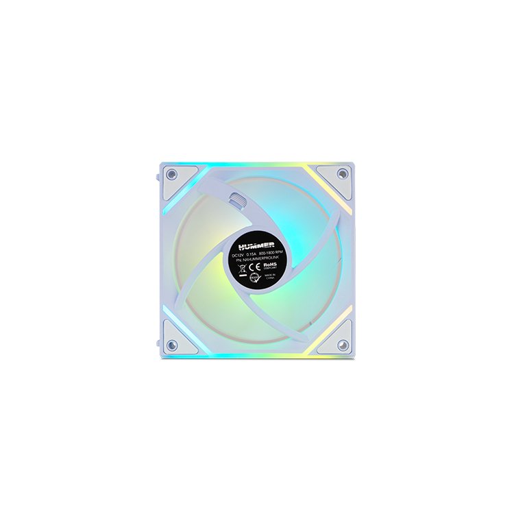 Ventiladores Pc Pack 3 Nox Pro Link Argb 12cm Blancos