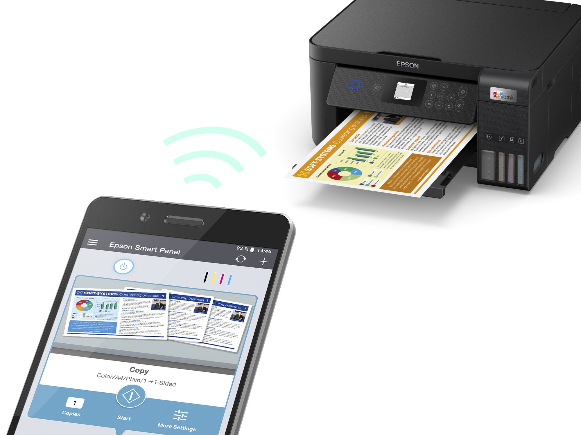 EAN 8715946686370 - Epson EcoTank ET-2850 Inyección de tinta 5760 x 1440 DPI 33 ppm Wifi imagen 9