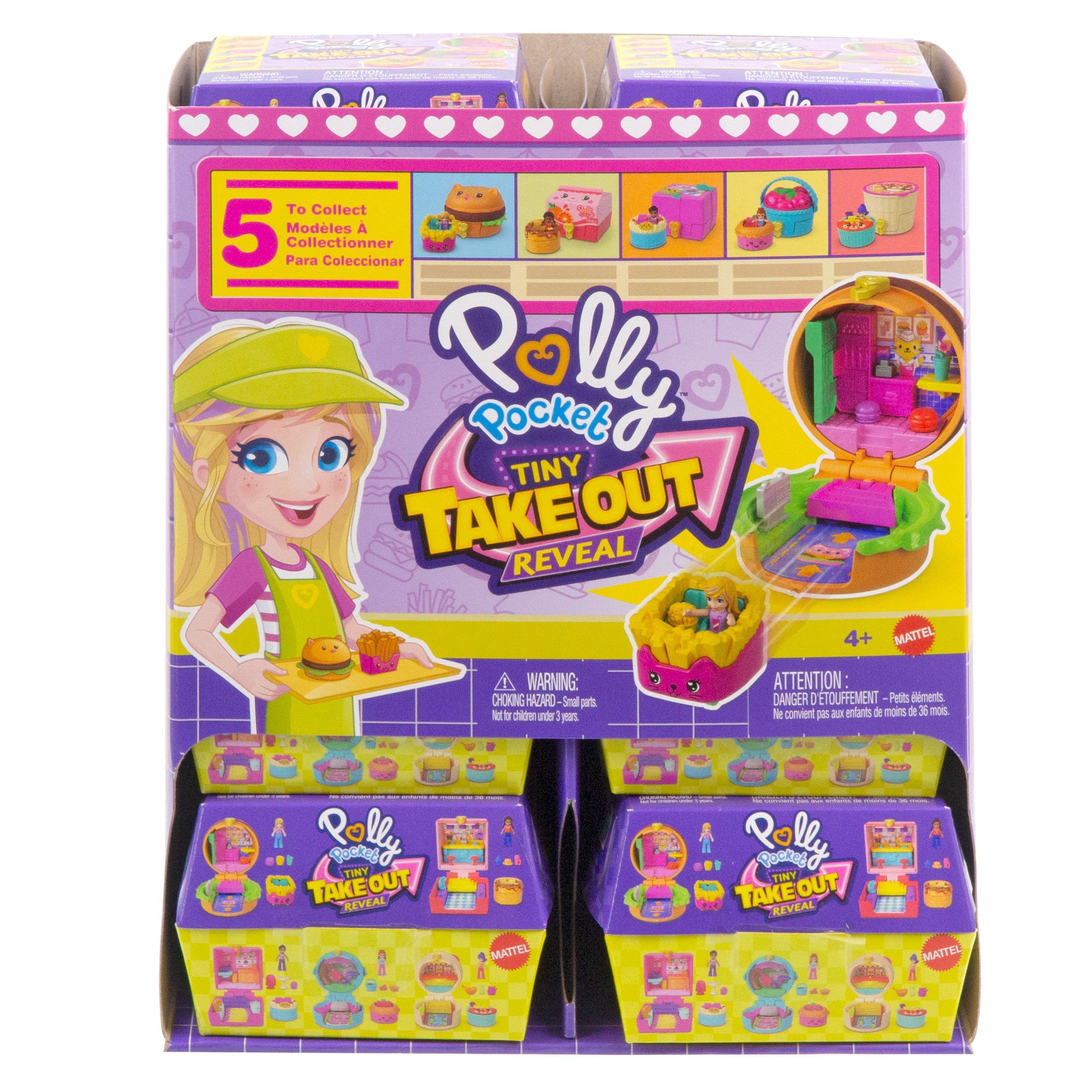 Zestaw Figurek Polly Pocket Przekaska Niespodzianka