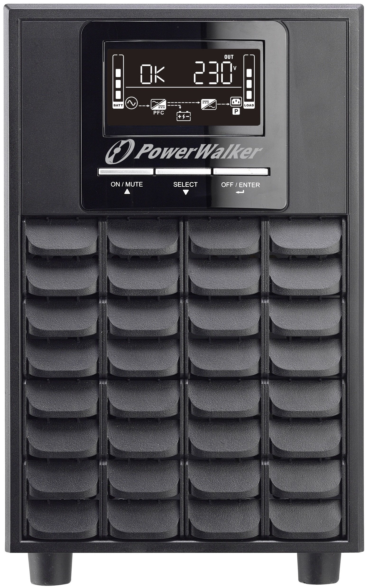 EAN 4260074979923 - PowerWalker VFI 1500 CG PF1 sistema de alimentación ininterrumpida (UPS) Doble conversión (en línea) 1,5 imagen 4