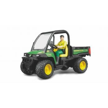 EAN 4001702024901 - BRUDER John Deere Gator XUV 855D with driver imagen 4