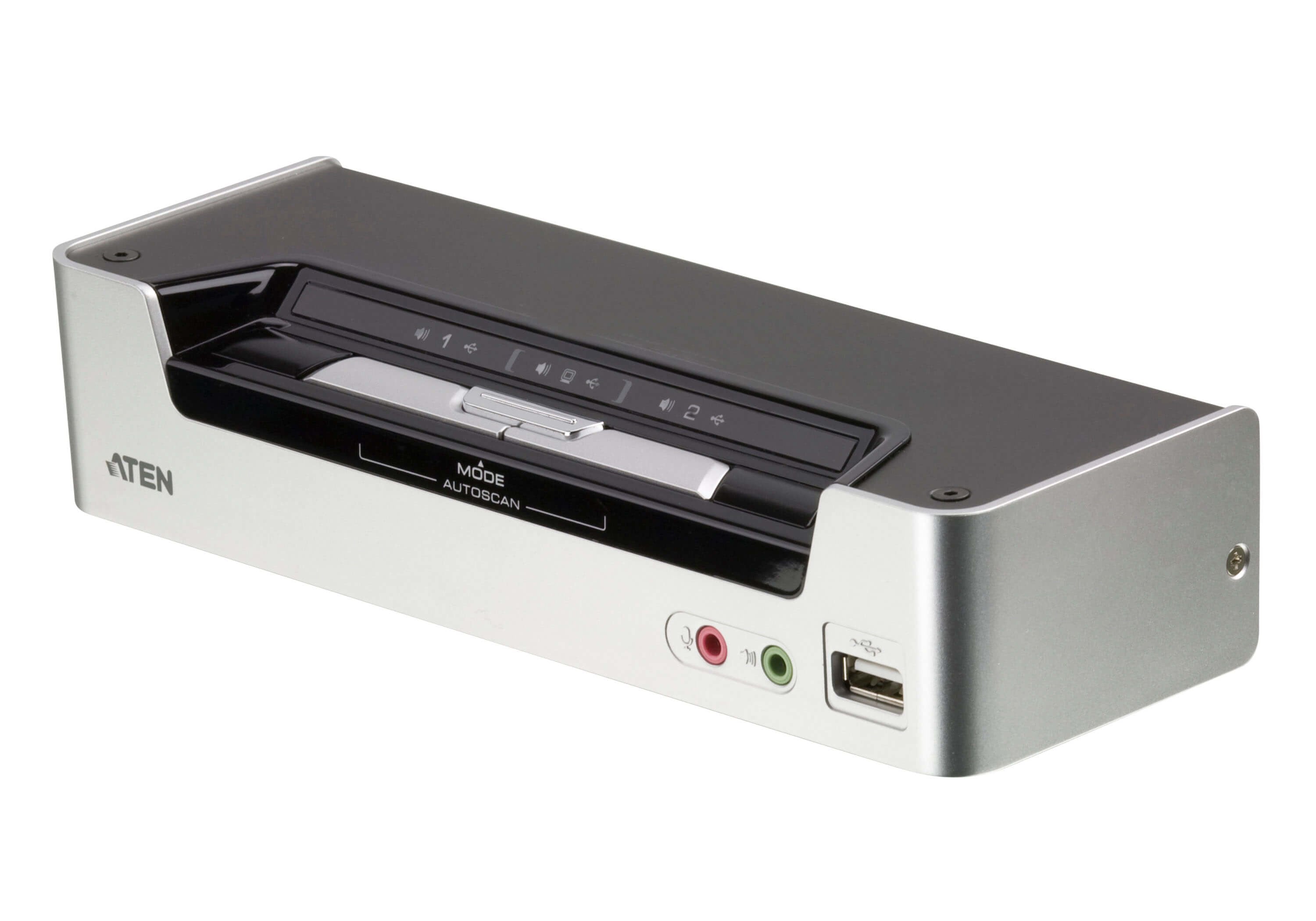 EAN 0672792398131 - ATEN CS1792 interruptor KVM Montaje en rack Negro, Plata imagen 1