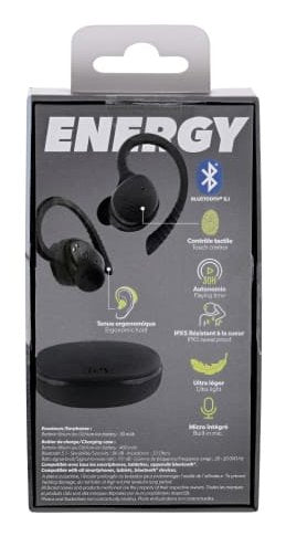 EAN 3303170112847 - T'nB Energy Auriculares Inalámbrico gancho de oreja Llamadas/Música/Deporte/Uso diario USB Tipo C Bluetoo imagen 7