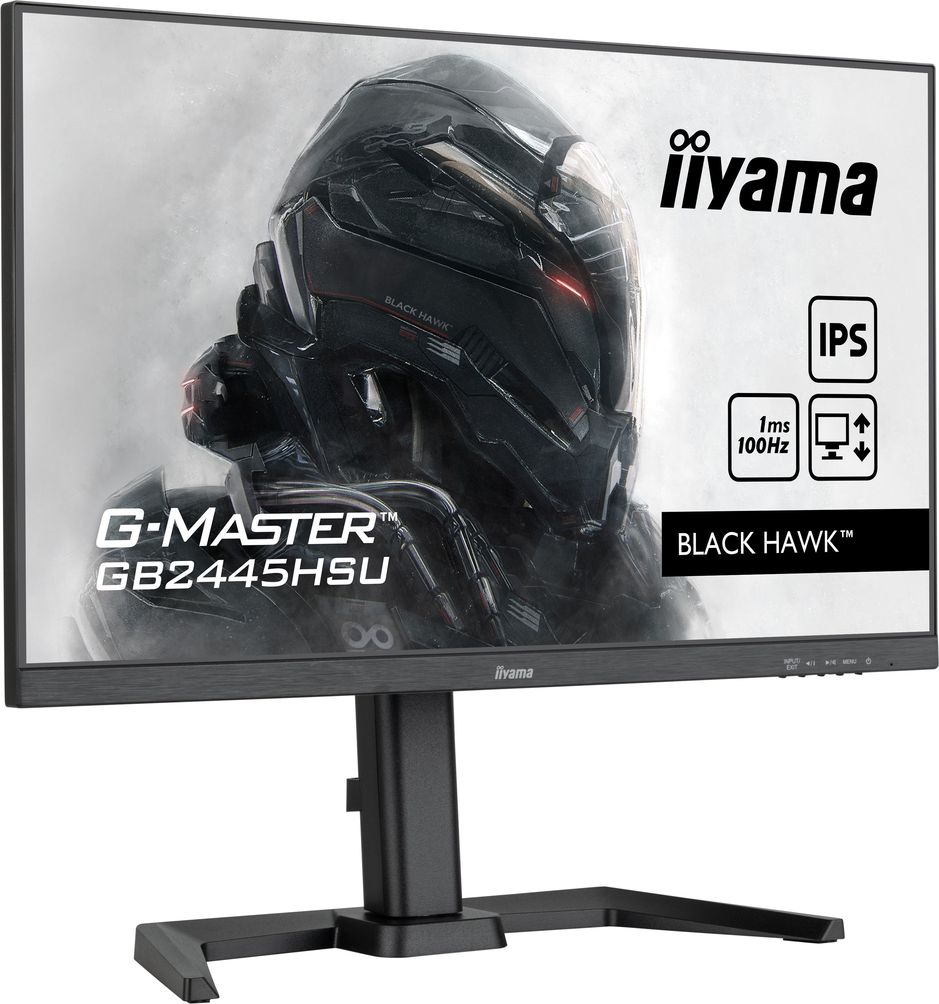 EAN 4948570122745 - iiyama G-MASTER GB2445HSU-B1 pantalla para PC 61 cm (24") 1920 x 1080 Pixeles Full HD LED Negro imagen 3