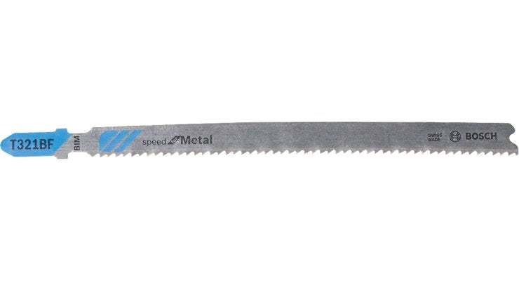Bosch Professional Hoja De Sierra De Calar T 321 Bf Speed ??Para Metal, 132mm 5 Piezas 2608636707