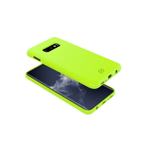 Case Celly Samsung S10e Cover Shock Yellow Shock892yl