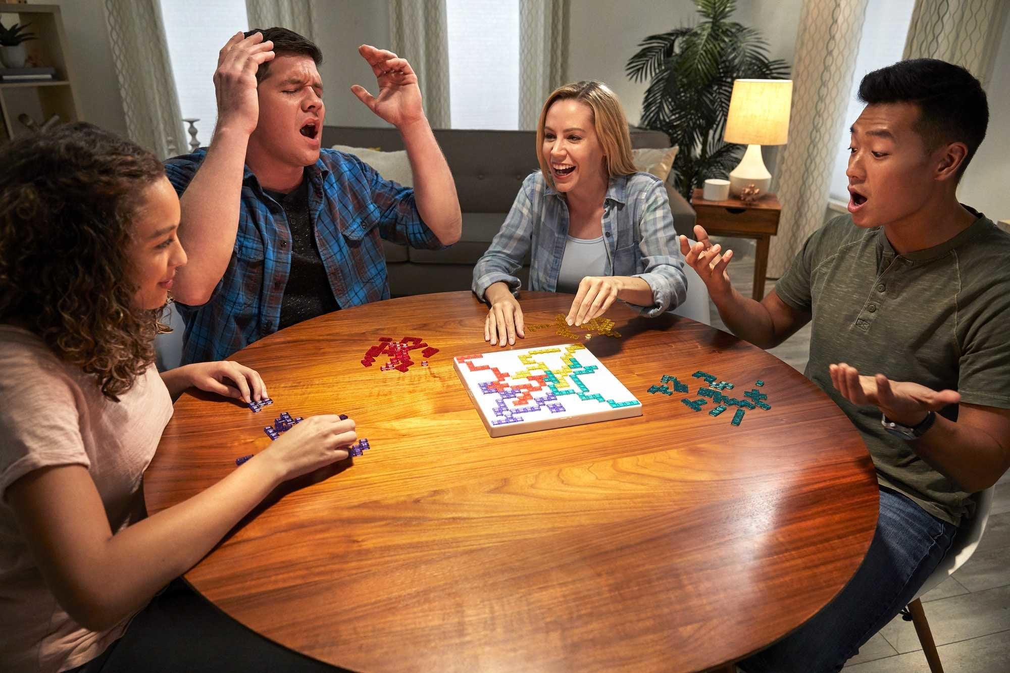 Mattel Games Blokus, Juego De Mesa Bjv44