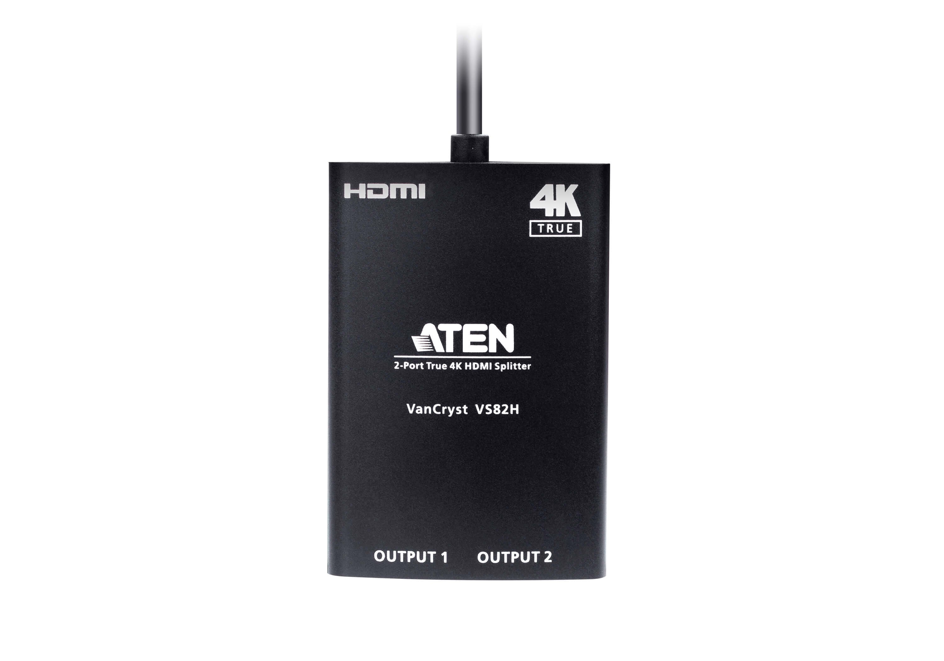 Aten Vs82h 2-Port True 4k Hdmi Splitter