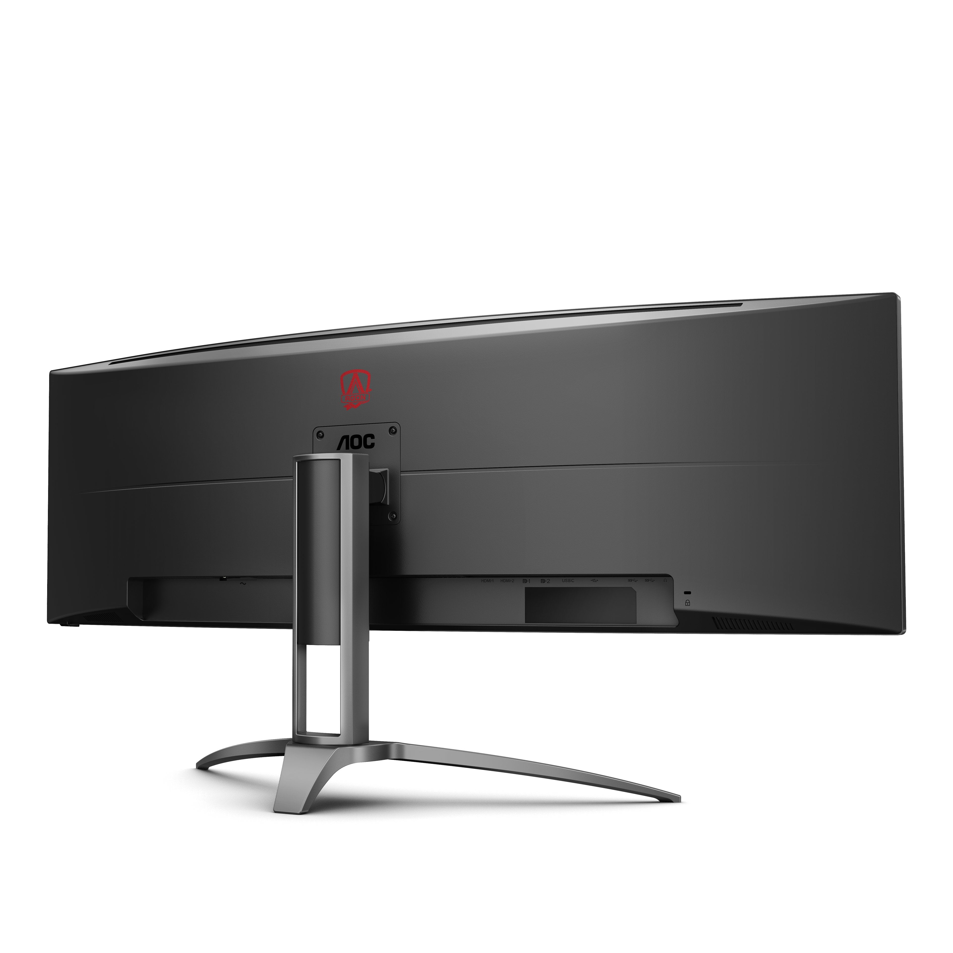 Monitor Gaming Ultrapanorámico Curvo Aoc Agon Ag493ucx2 48.8' Dual Qhd 1ms 165hz Va Multimedia Negro