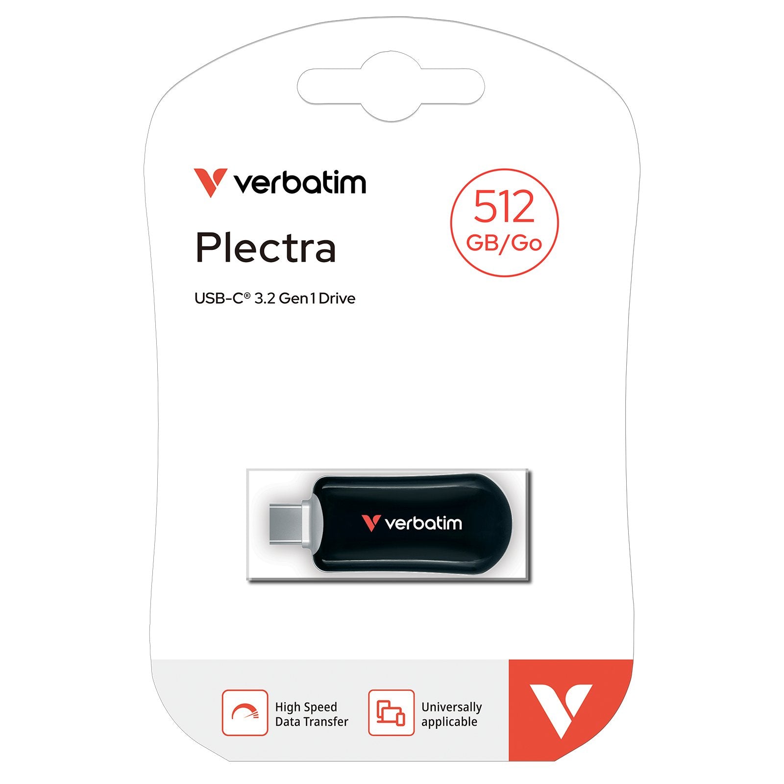 EAN 0023942302278 - Verbatim 30227 unidad flash USB 512 GB USB Tipo C 3.2 Gen 1 (3.1 Gen 1) Negro imagen 4