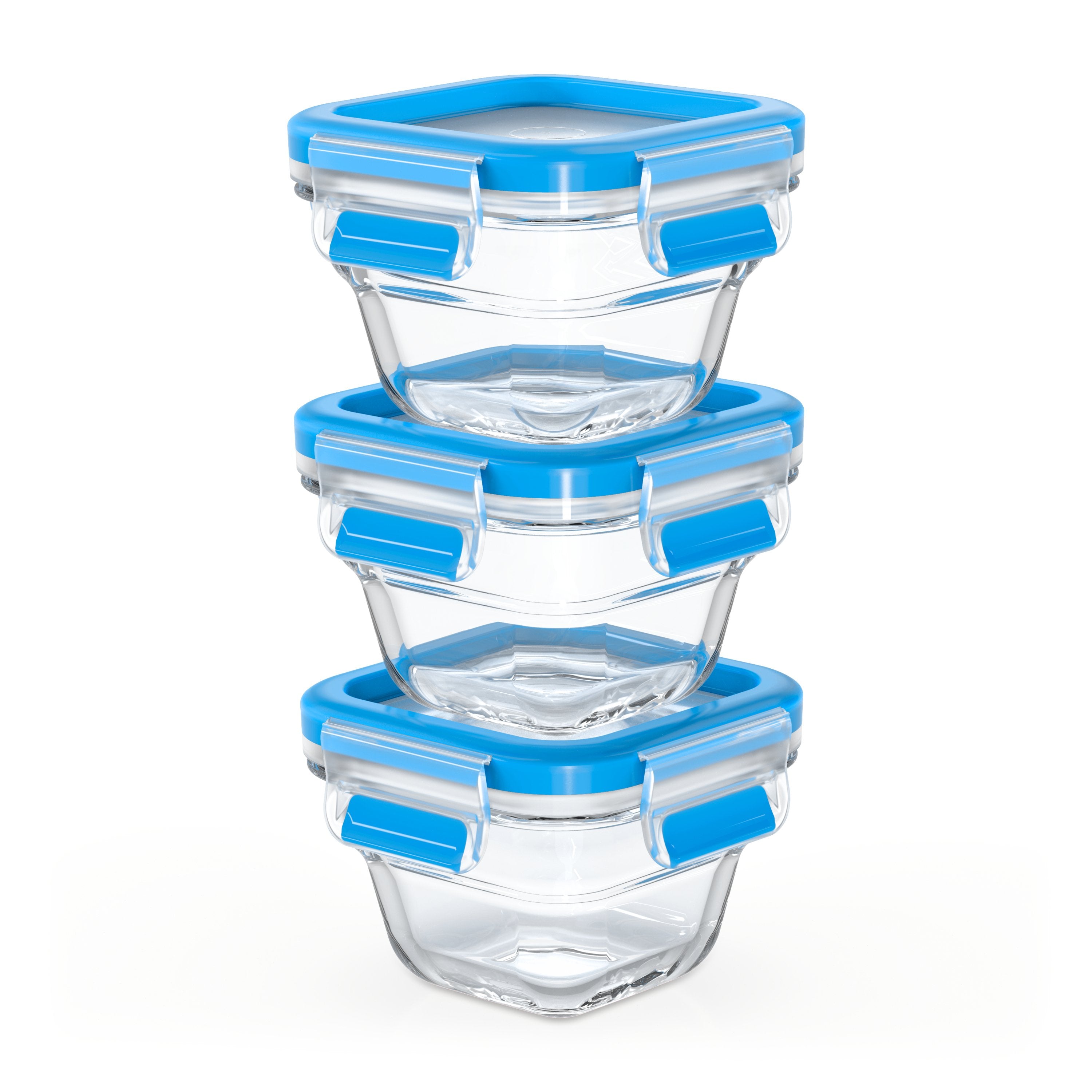 EAN 4009049540184 - EMSA CLIP & CLOSE N10507 Plaza Establecer Azul, Transparente 3 pieza(s) imagen 1