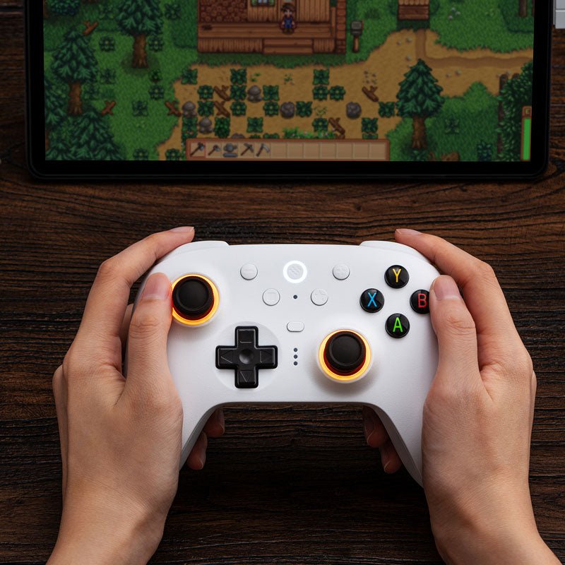EAN 6922621507048 - 8Bitdo Ultimate 2 Wireless Blanco Bluetooth/RF/USB Gamepad Analógico/Digital Android, MAC, PC imagen 13