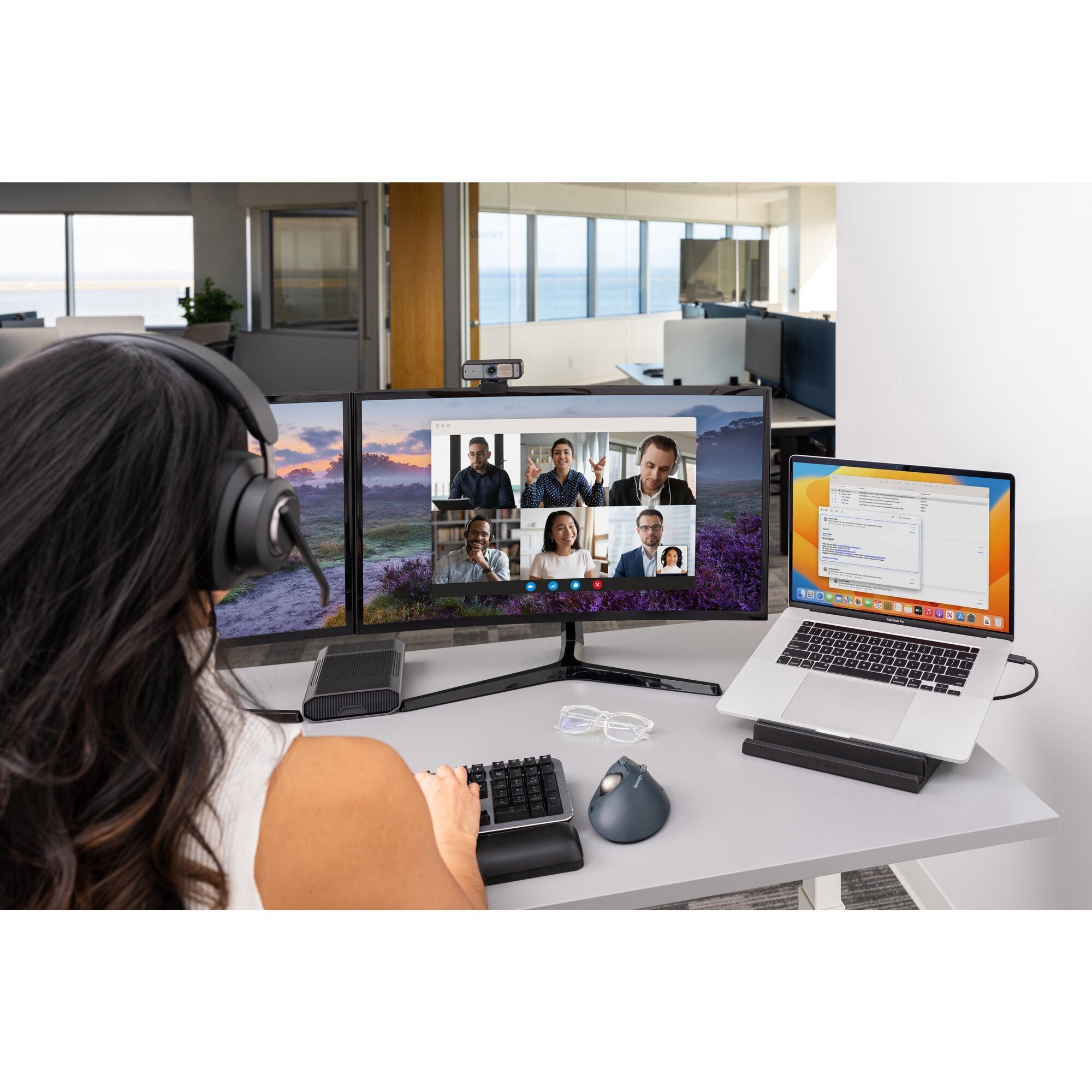EAN 0085896834526 - Kensington H3000 Inalámbrico Diadema Juego USB Tipo C Negro imagen 54