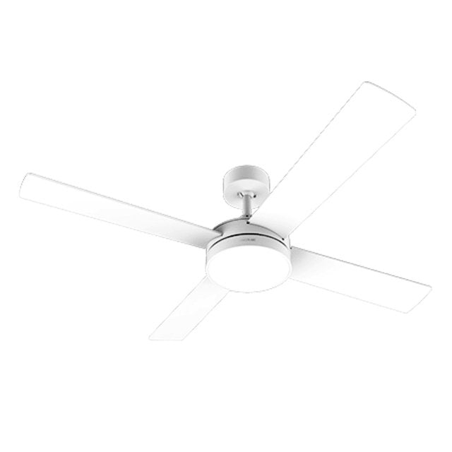 Ventilador De Techo Cecotec Energysilence Aero 5200 White Line 60w 4 Aspas 132cm 3 Velocidades