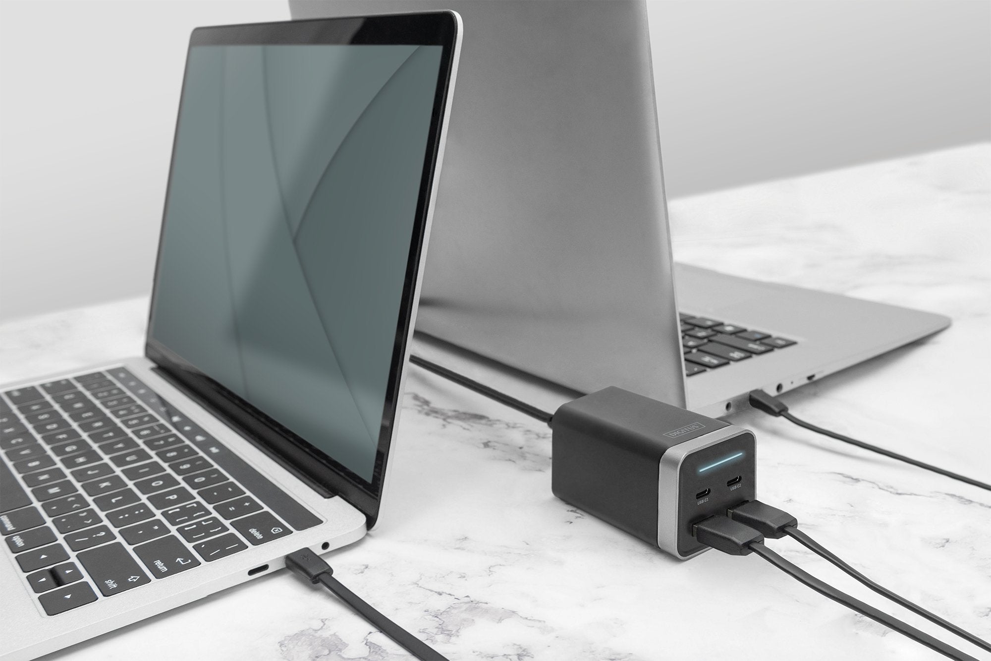 Digitus Cargador 65w 4 Port 2x Usb-C 2x Usb-A Pd3.0negro