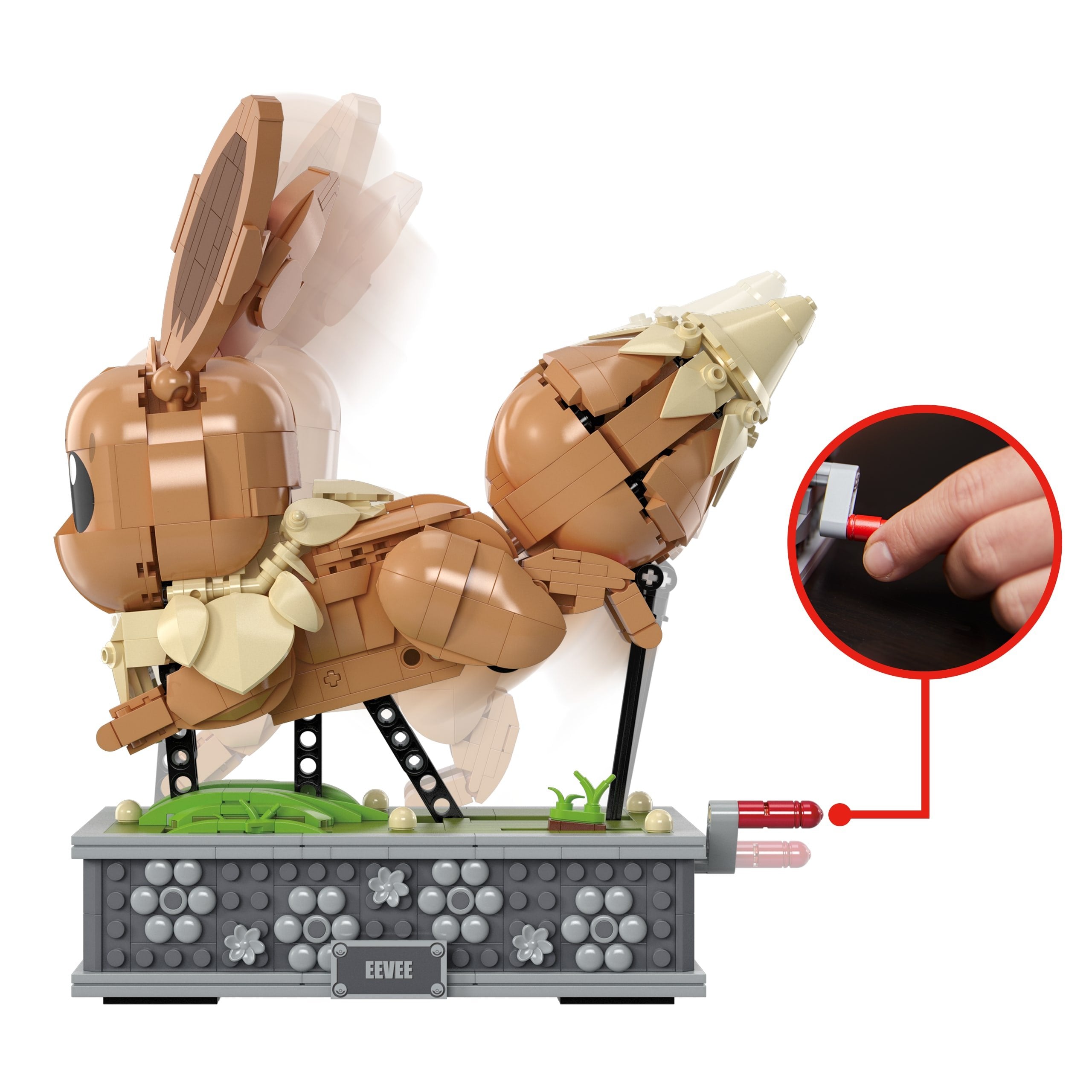 Mattel Mega Pokémon Motion Evoli Hth71