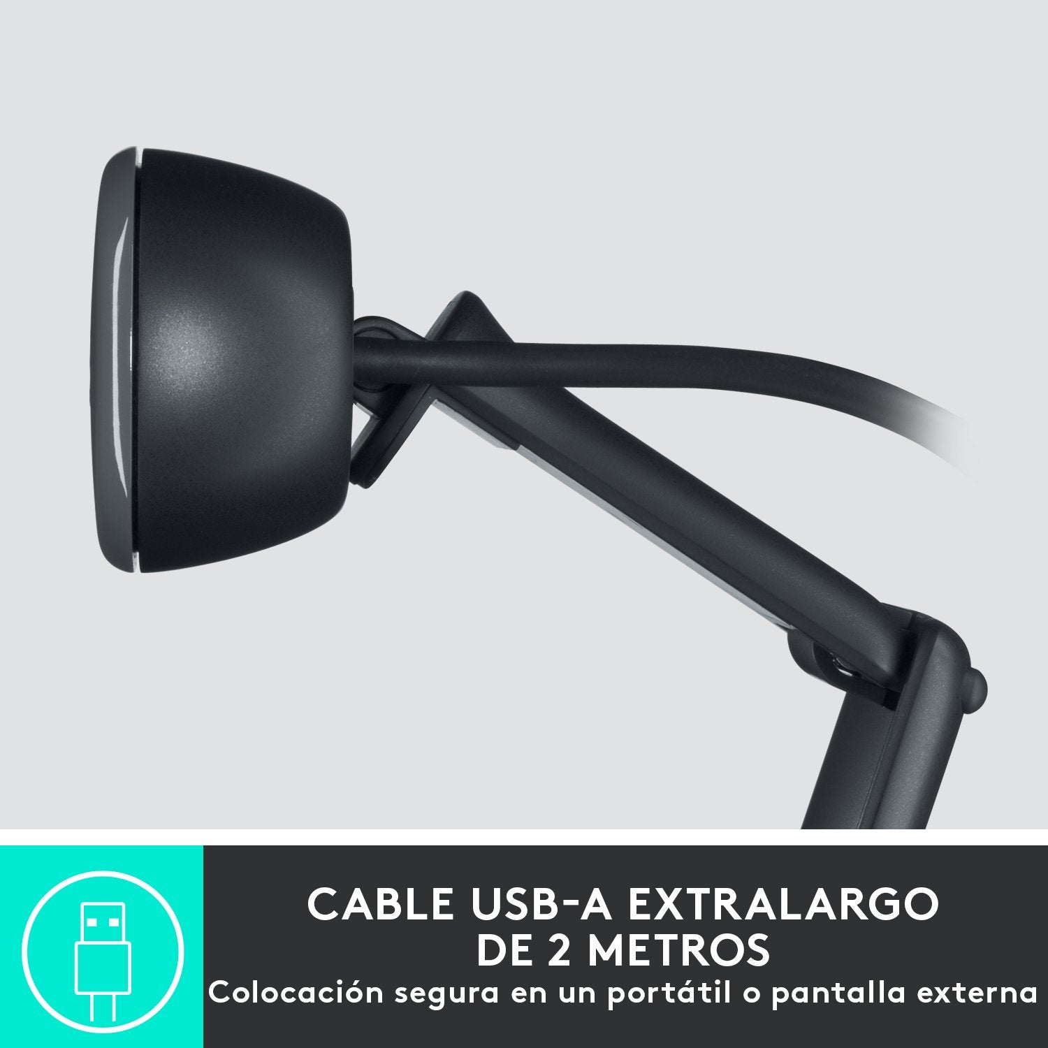 EAN 5099206093690 - Logitech 960-001364 cámara web 1280 x 720 Pixeles USB Grafito imagen 12