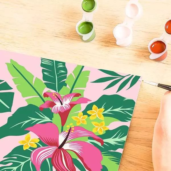 Ravensburger Creart - Plantas Tropicales, Pintura 23728