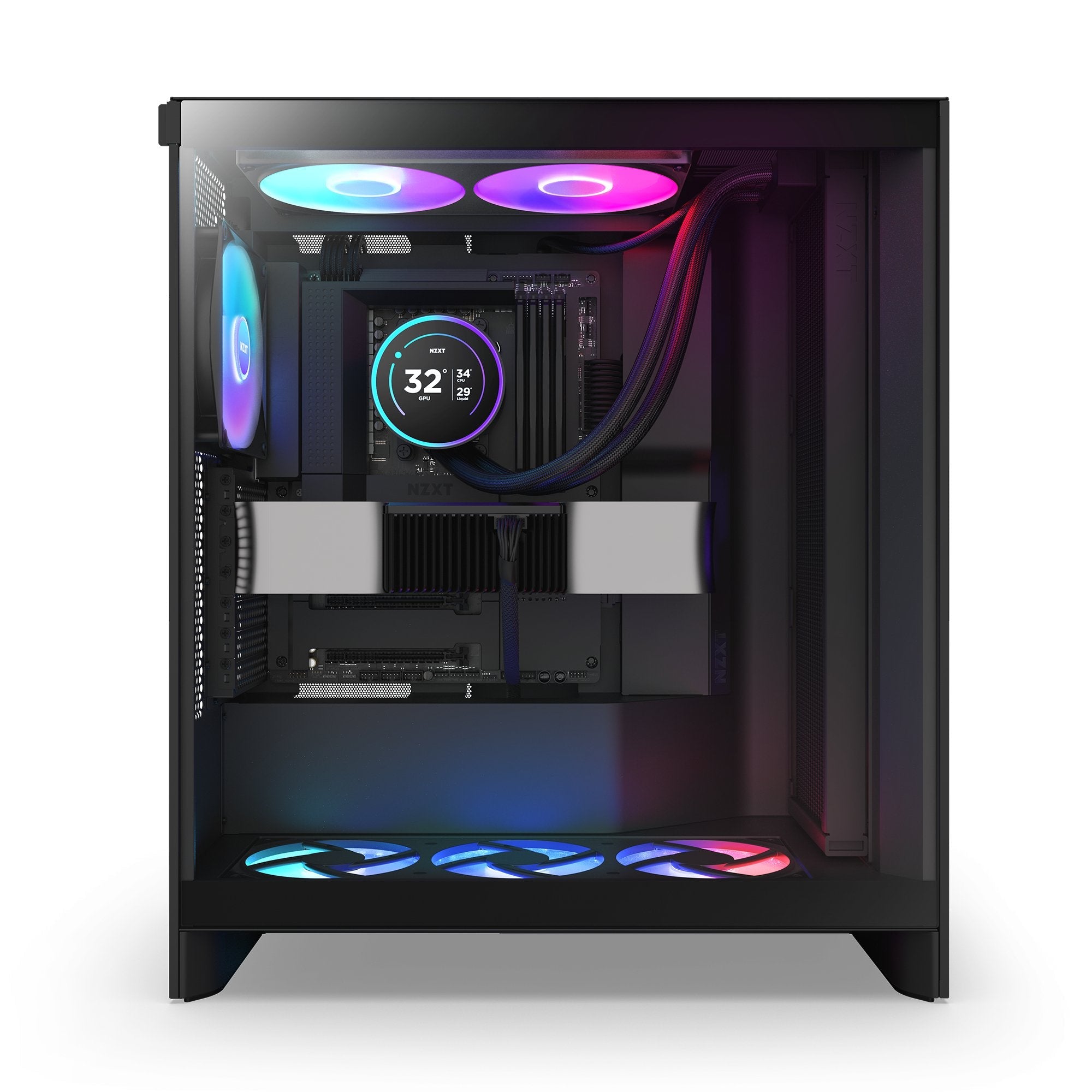 Refrigerador Liquido Cpu Nzxt Kraken Elite 420 Rgb V2 (Negro)