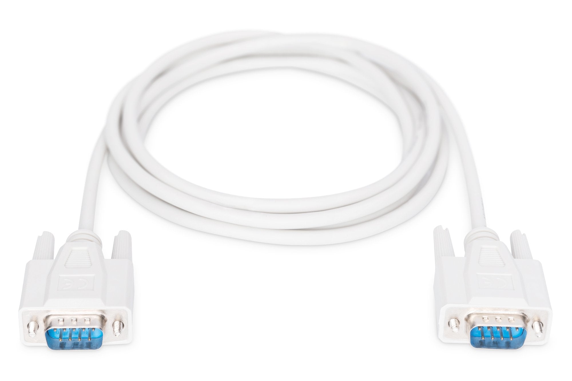 Digitus Cable Serie M/M 2m Blanco Ak-610107-020-E
