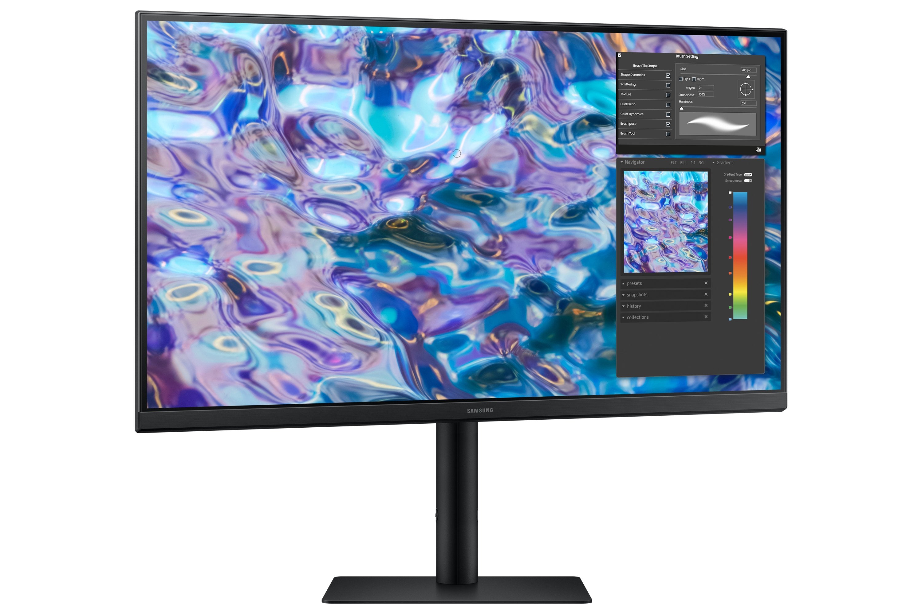 Monitor Samsung Serie 6 68,0cm S27b610equ 16:9 27" Quad Hd Ips Negro