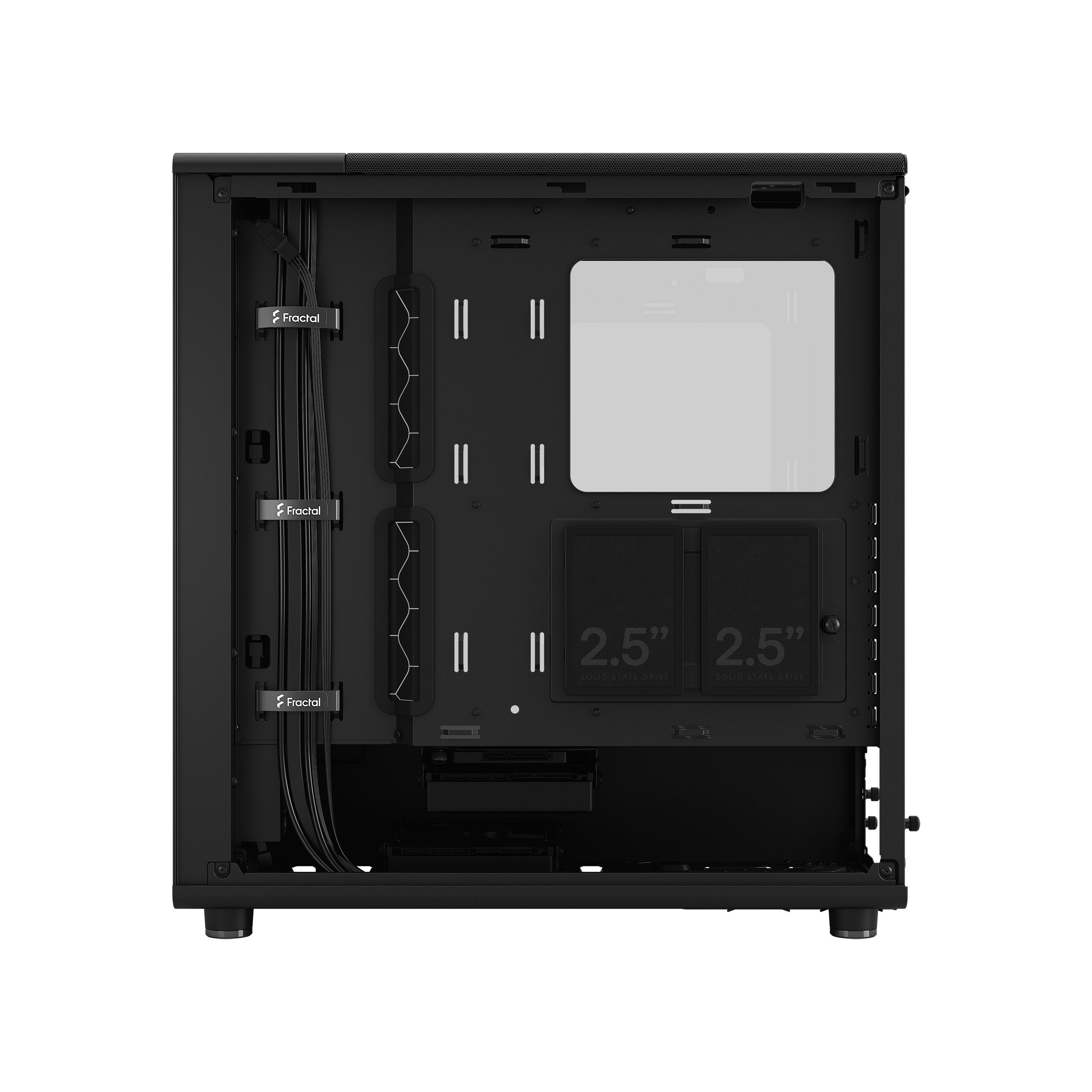 Fractal Design North Momentum Edition (Negro/Eiche, Tempered Glass) Fd-C-Nor1c-05