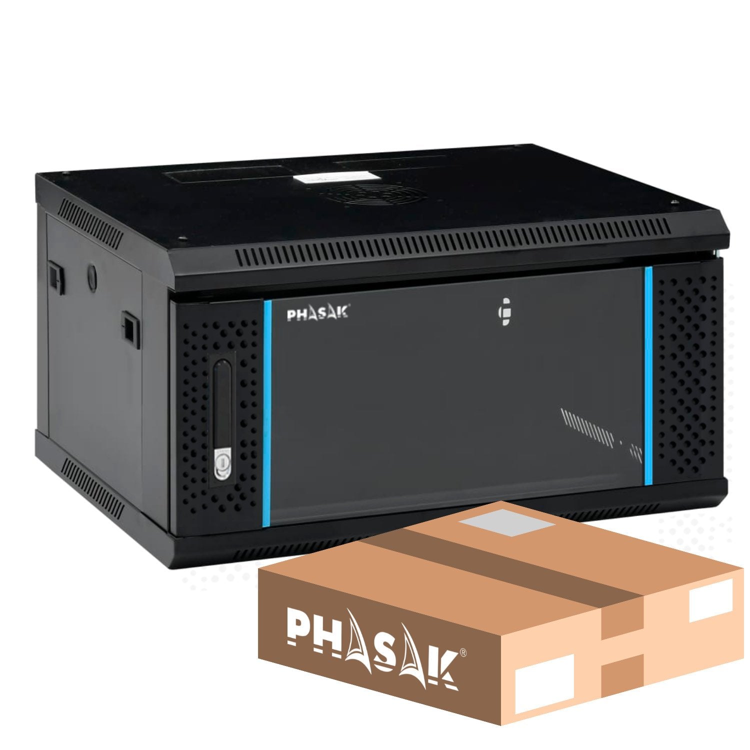 EAN 745604519984 - Phasak PHO 2106D armario rack Bastidor de pared Negro imagen 1