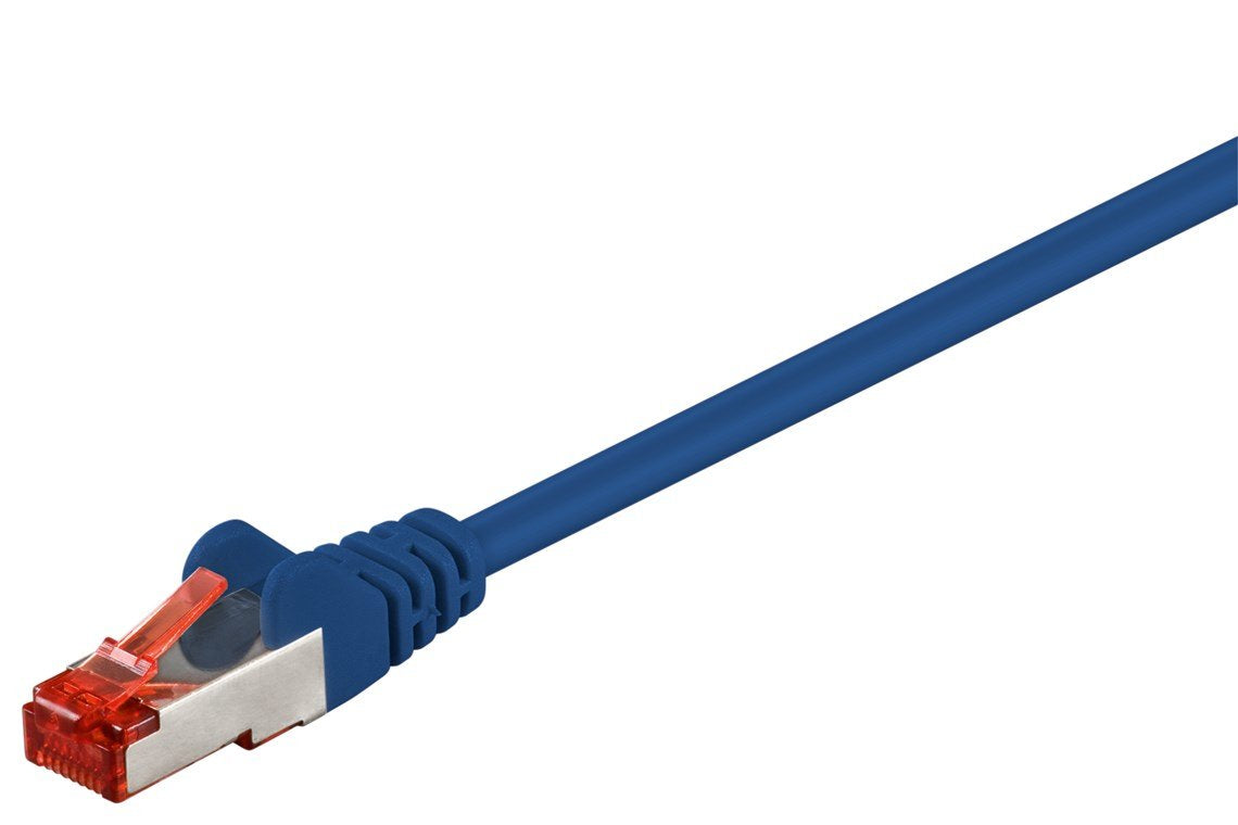 EAN 4040849682674 - Goobay 68267 cable de red Azul 1 m Cat6 S/FTP (S-STP) imagen 1