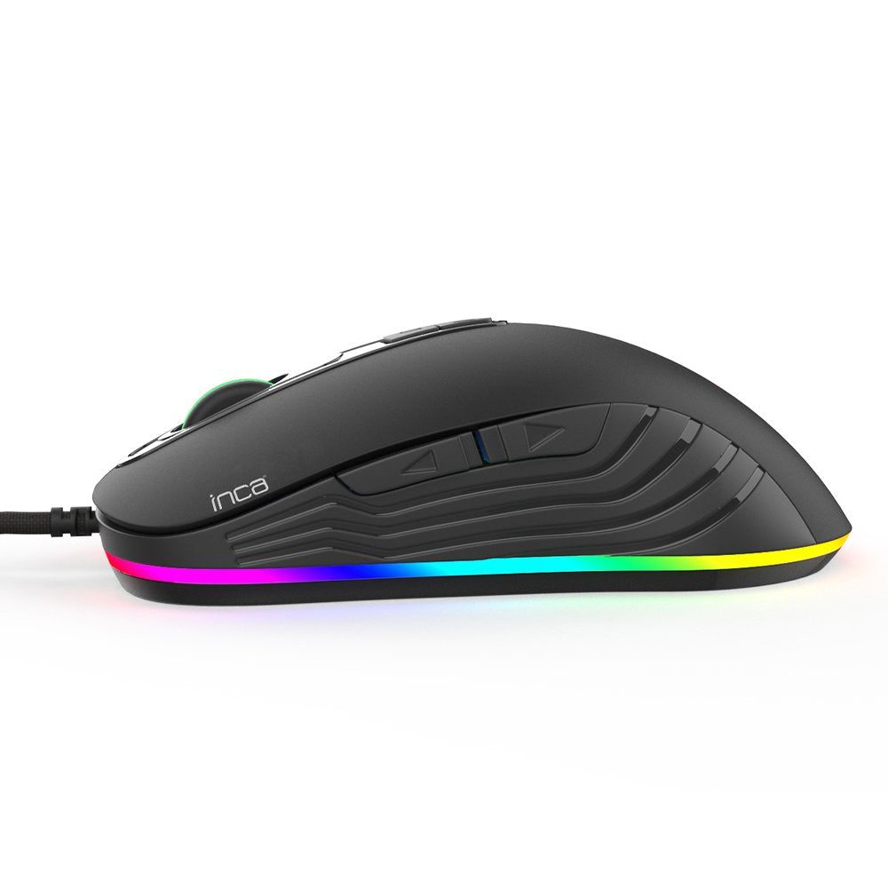 EAN 8681949010583 - Inca IMG-348 ratón Juego mano derecha USB tipo A Óptico 3200 DPI imagen 5