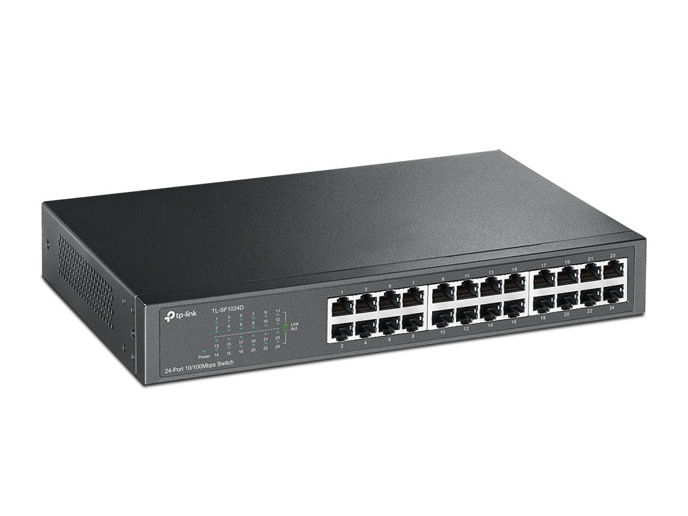 EAN 0845973021498 - TP-Link TL-SF1024D switch No administrado Fast Ethernet (10/100) Gris imagen 2